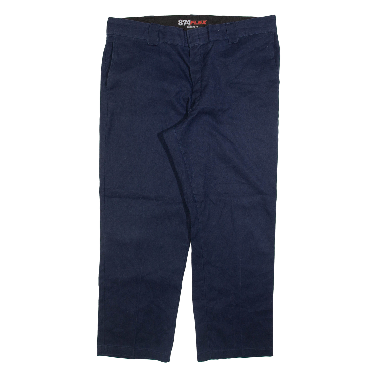DICKIES 874 Workwear Mens Trousers Blue Regular Straight W40 L29 Refurbished - N/A refurbished available on Cerqular