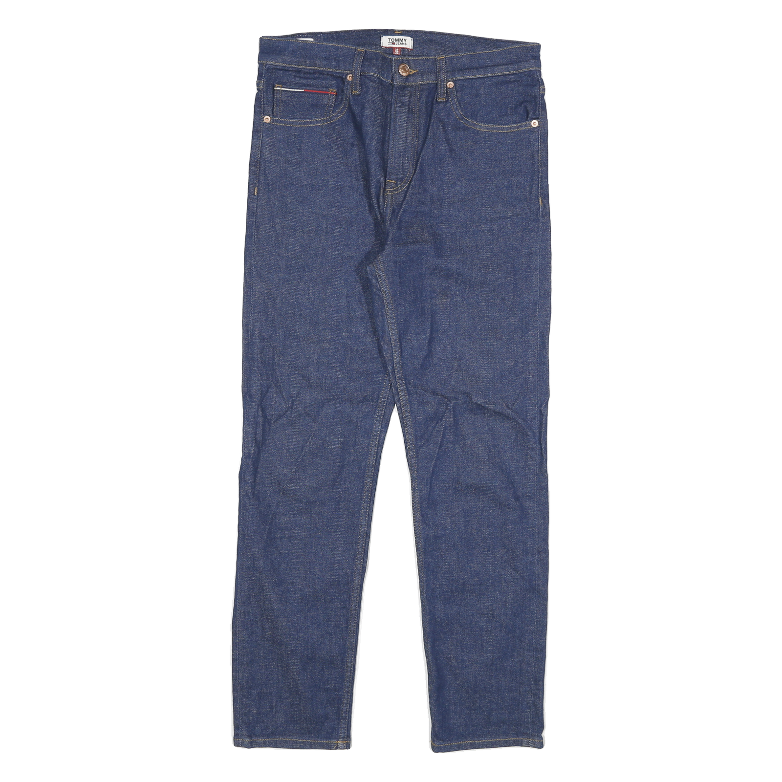 TOMMY HILFIGER Mens Slim Blue Jeans Denim W29 L27 Classic Zip Cotton Blend Refurbished - N/A refurbished available on Cerqular