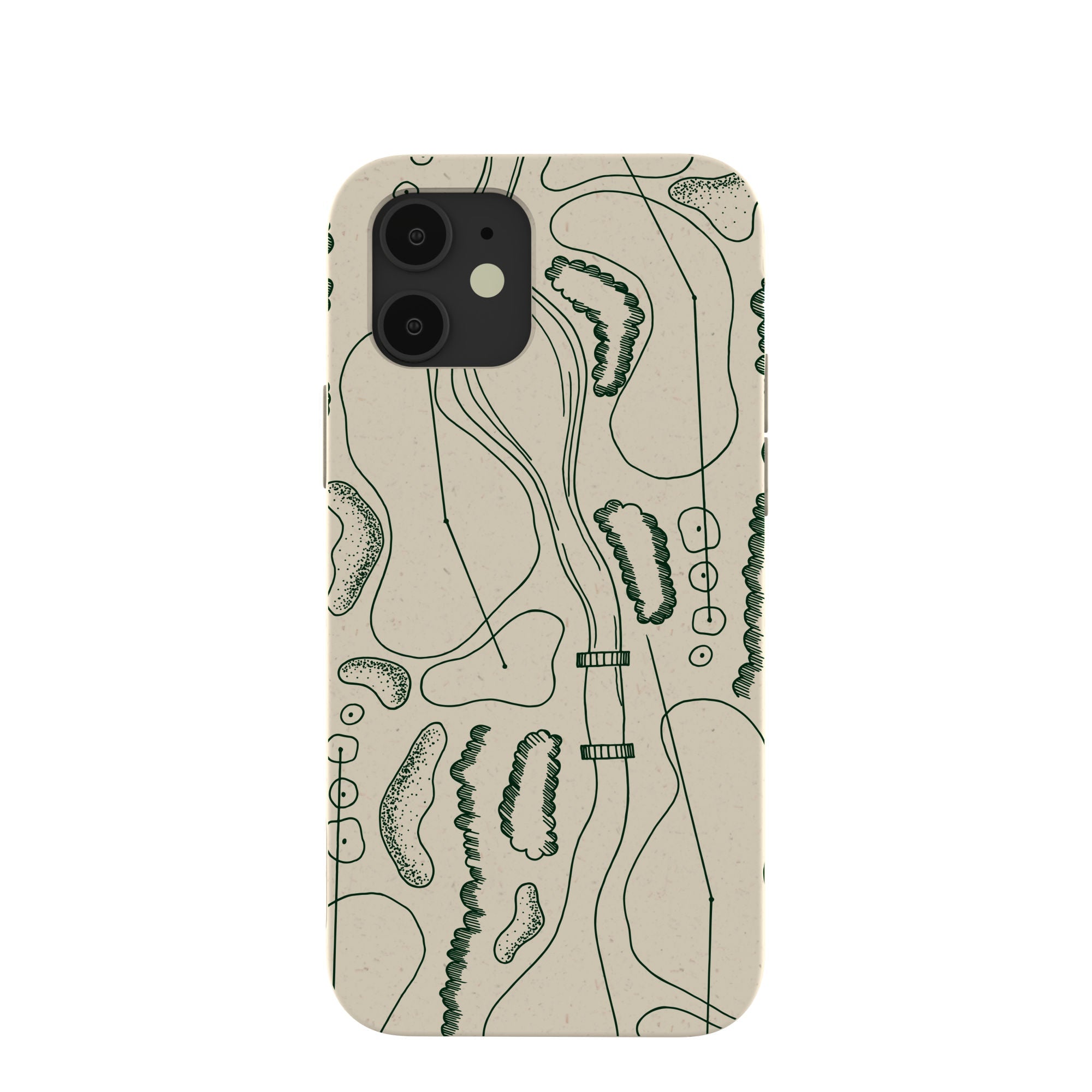 London Fog Golf Course iPhone 12/ iPhone 12 Pro Case Refurbished - Pela Case refurbished available on Cerqular