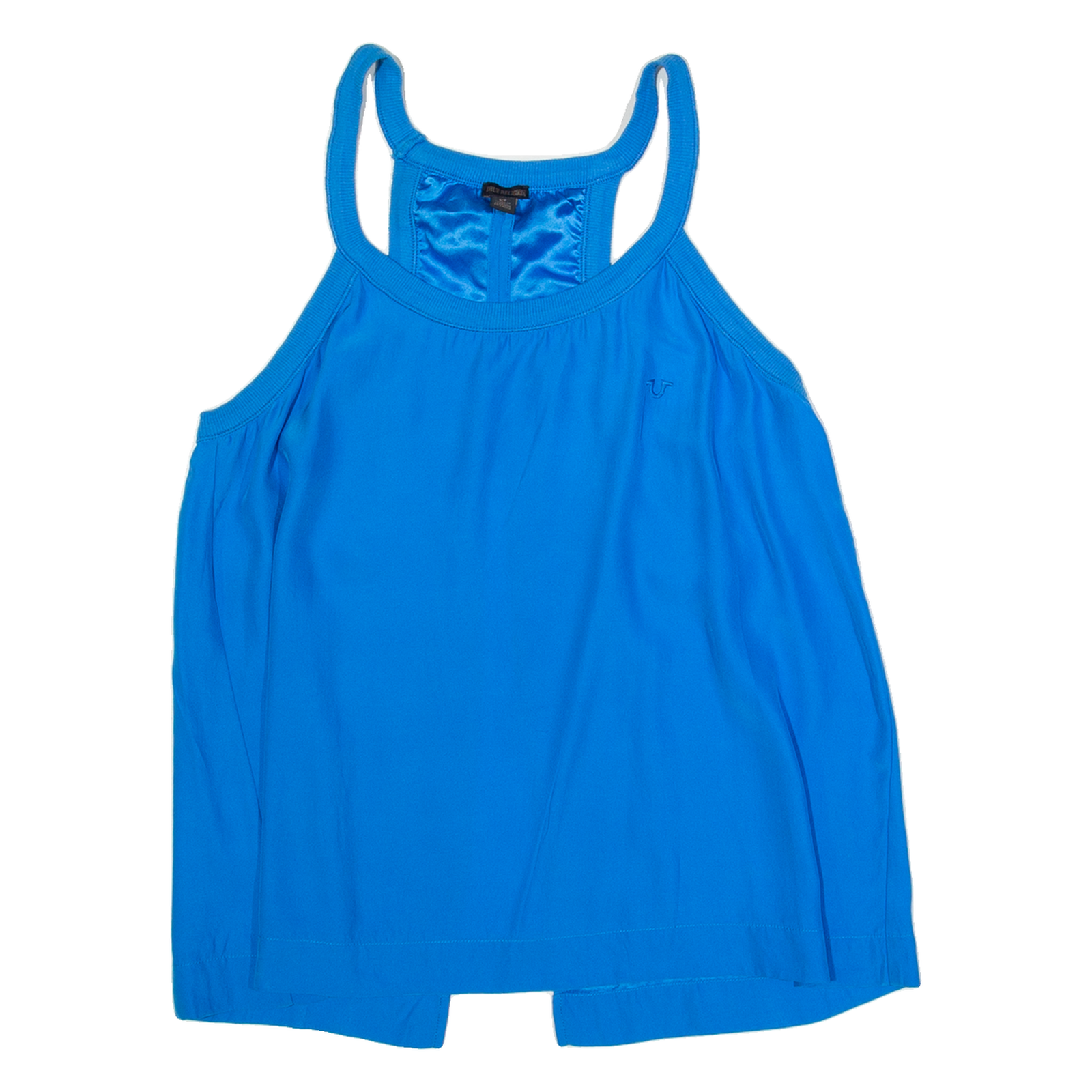 TRUE RELIGION Womens Vest Blue Sleeveless S Refurbished - N/A refurbished available on Cerqular