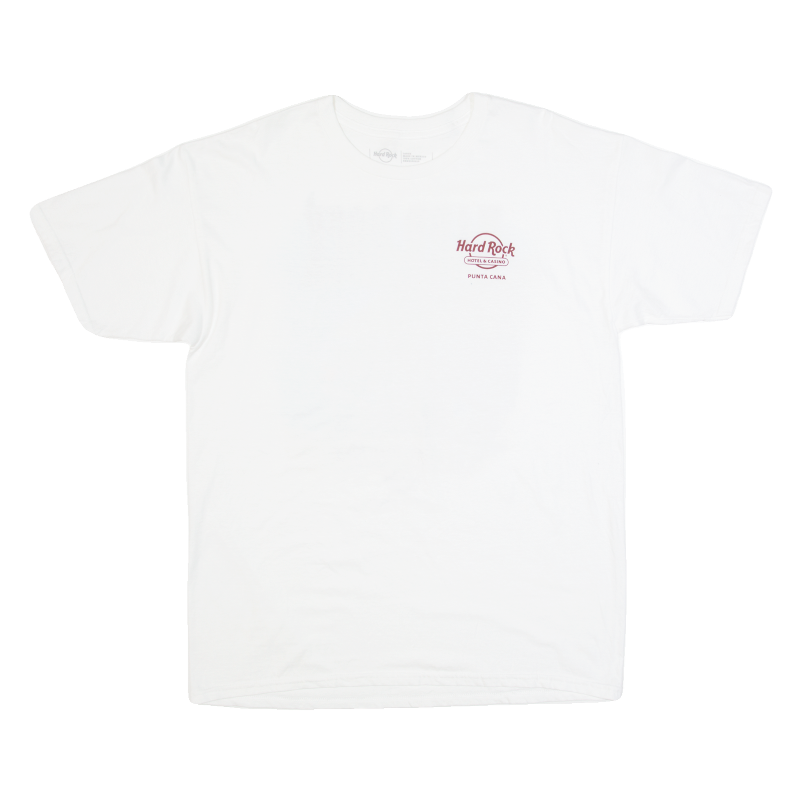 HARD ROCK CAFE Punta Cana Mens T-Shirt White USA L Refurbished - N/A refurbished available on Cerqular