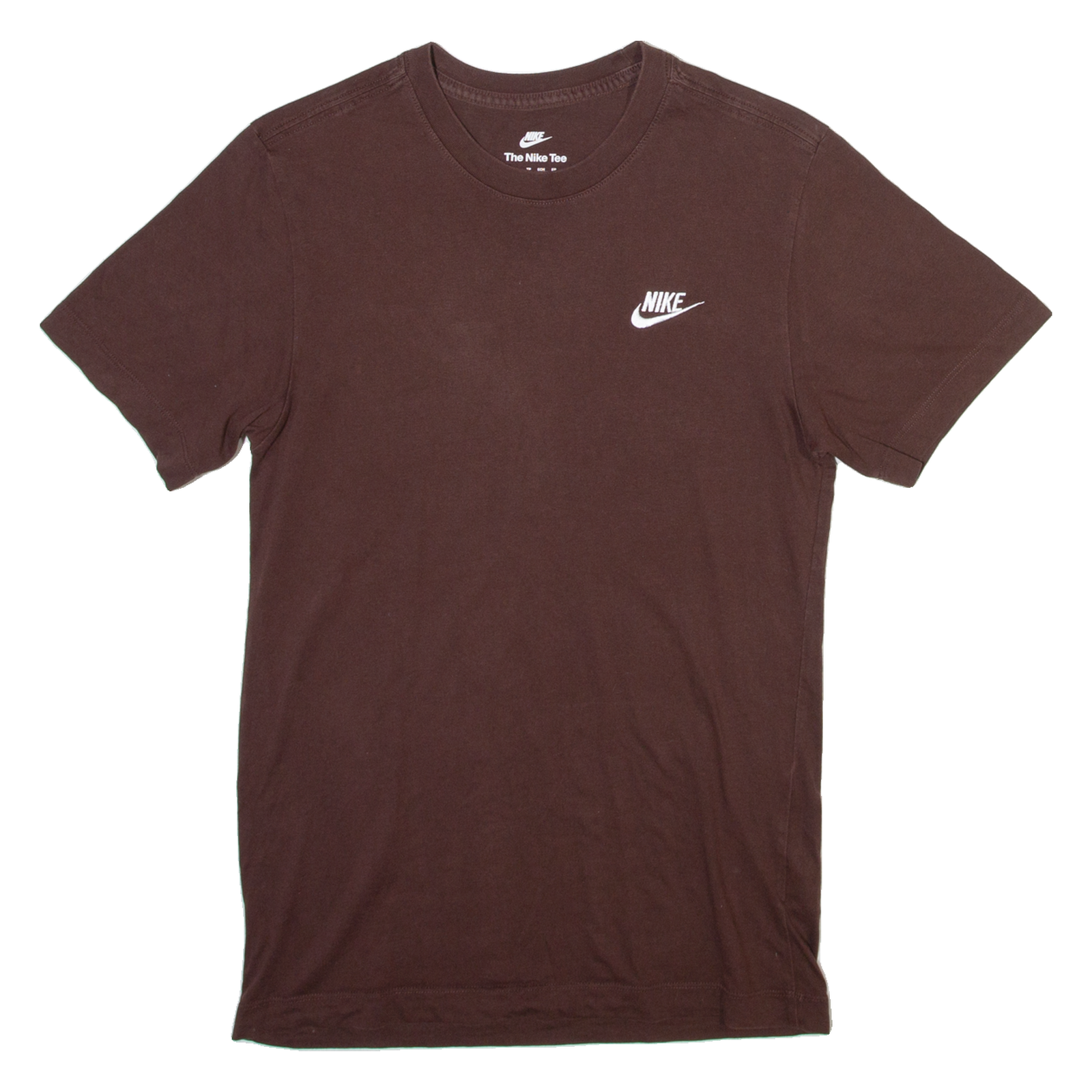 NIKE Mens T-Shirt Maroon Crew Neck XS Refurbished - N/A refurbished available on Cerqular