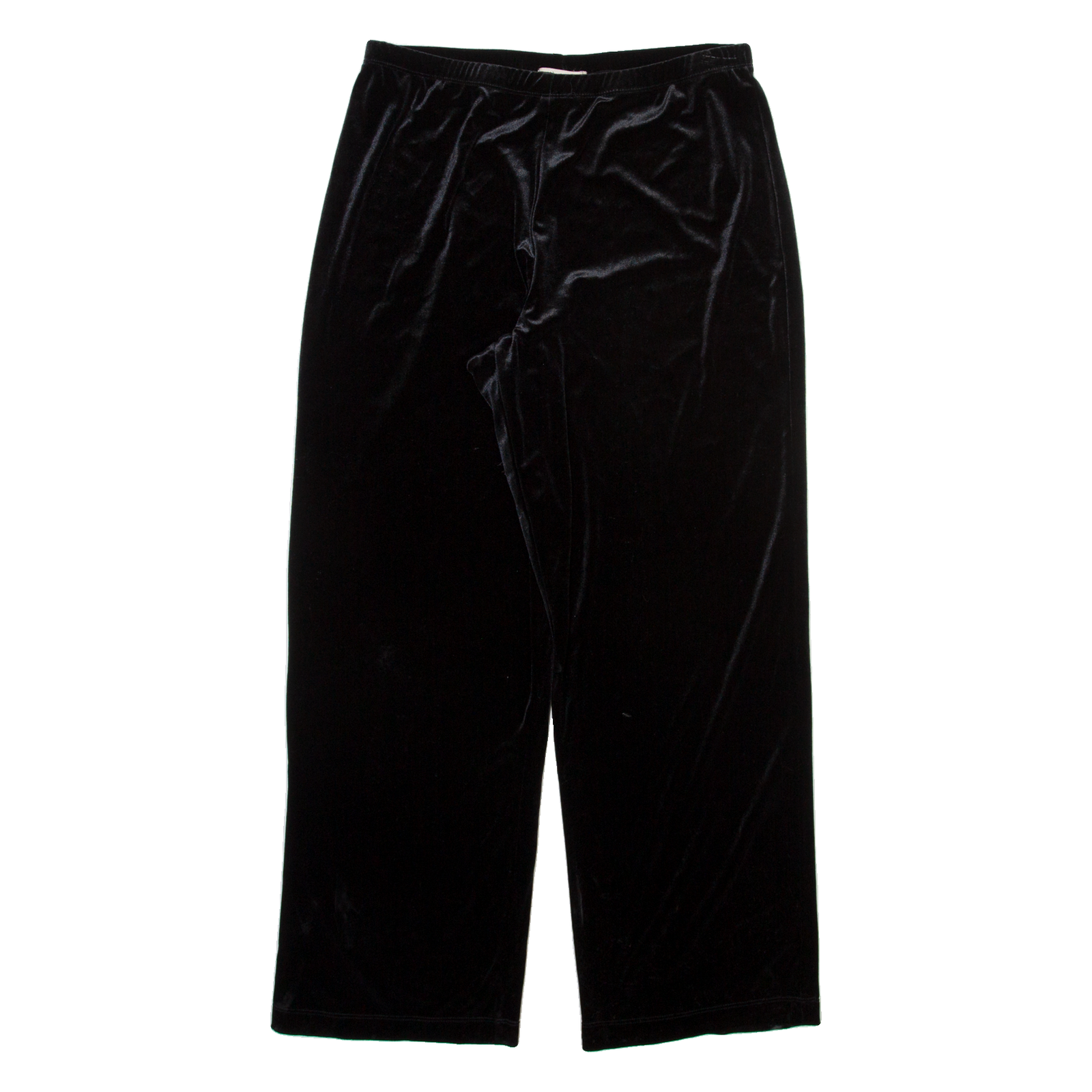 NATIONALE Womens Trousers Black Relaxed Straight W28 L28 Refurbished - N/A refurbished available on Cerqular