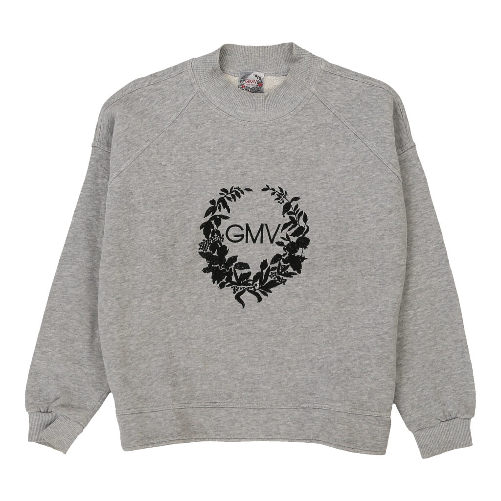 Gmv Sportswear Sweatshirt - Small Grey Cotton | Size: small Refurbished - N/A (Preloved Designer is not a specific brand, it refurbished available on Cerqular