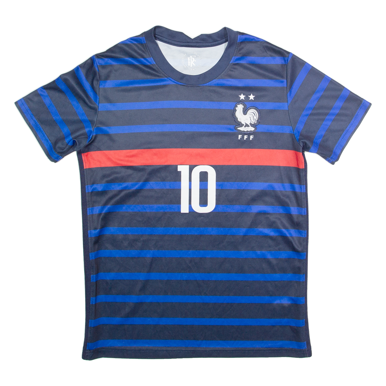 France Football Federation Mbappe Mens Football Shirt Jersey Blue S Refurbished - N/A refurbished available on Cerqular