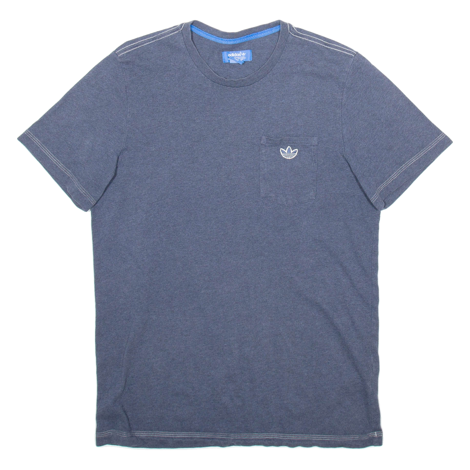 ADIDAS Mens T-Shirt Blue M Refurbished - N/A refurbished available on Cerqular