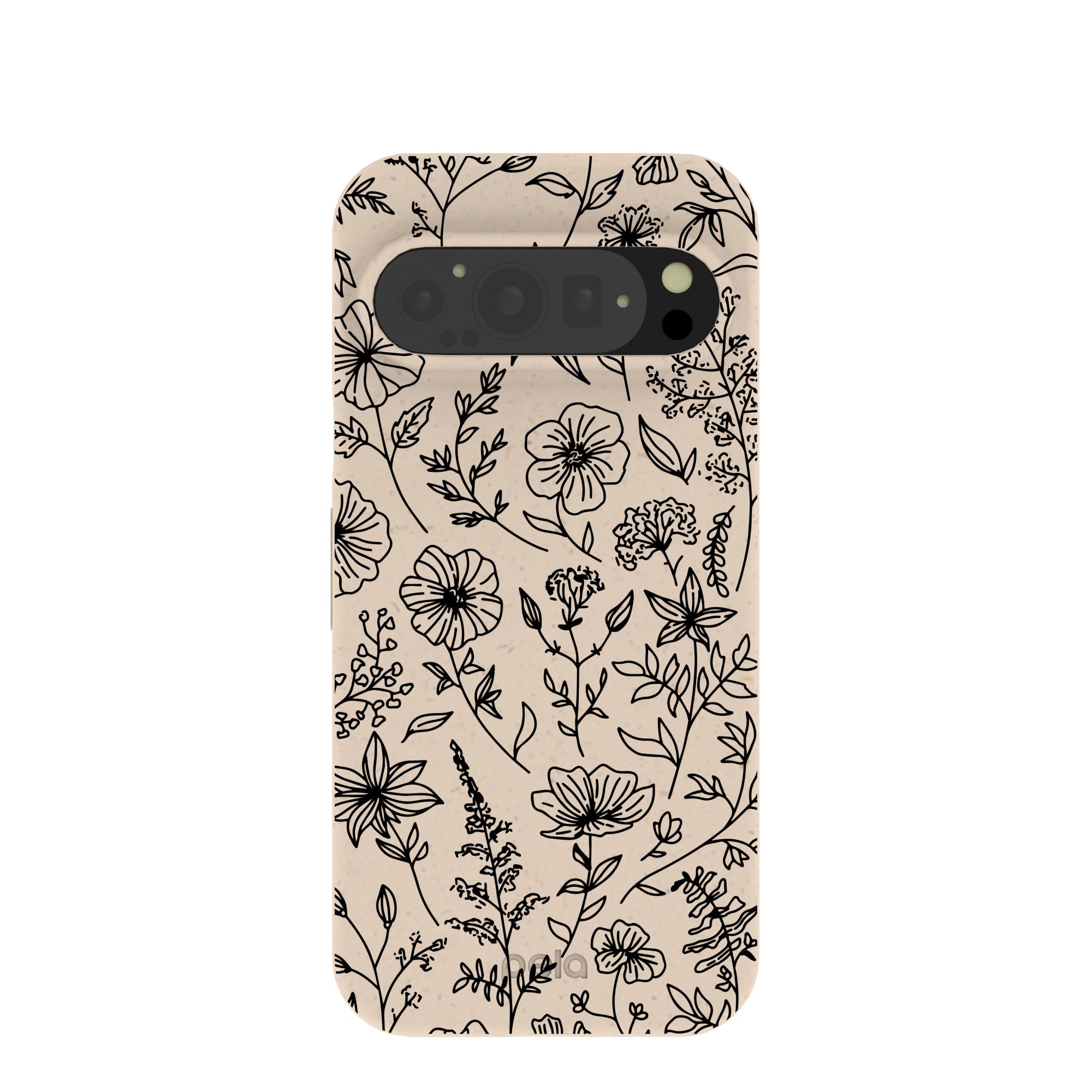 Seashell Wild Flower Google Pixel 9/9 Pro Case Refurbished - Pela Case refurbished available on Cerqular