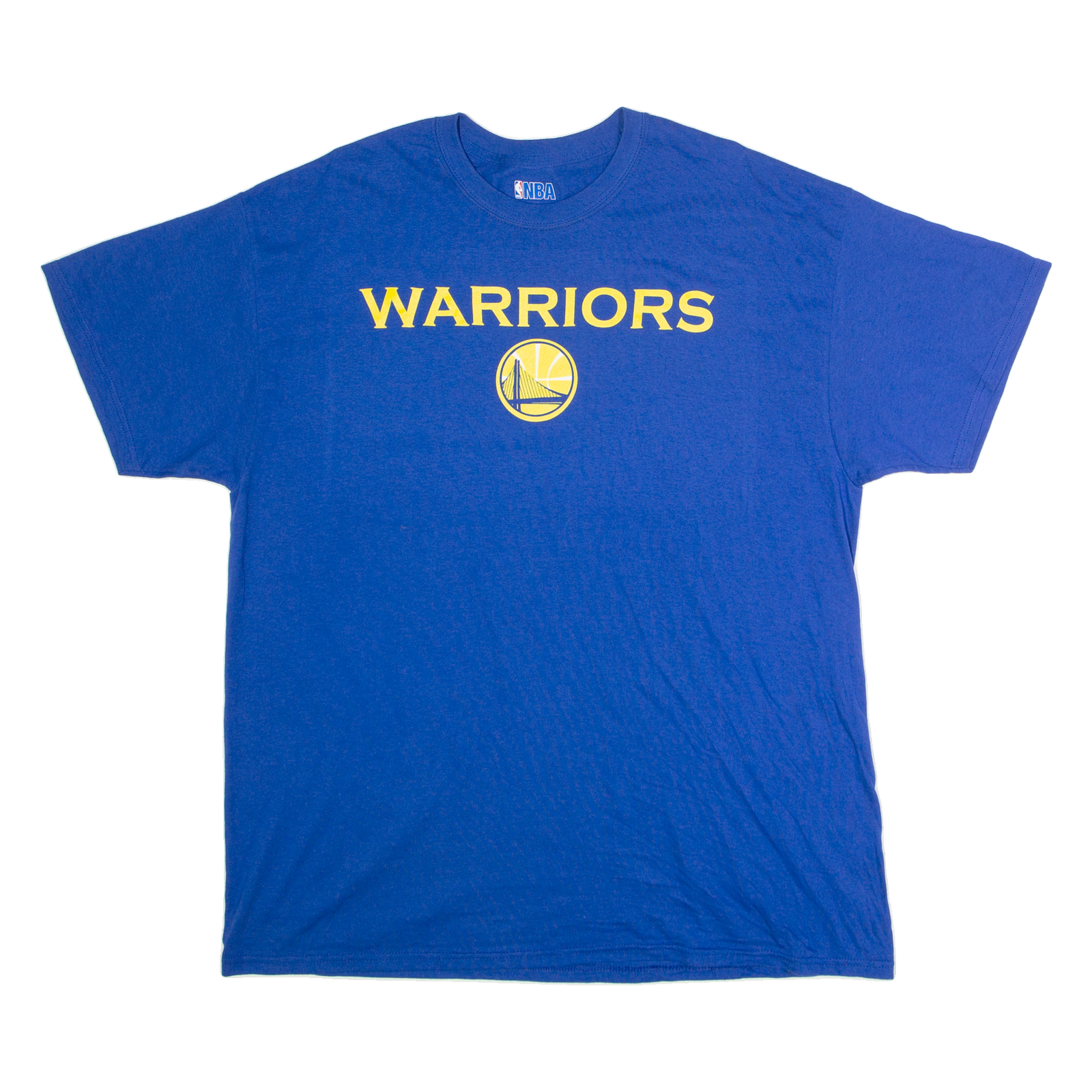 NBA Golden State Warriors Mens T-Shirt Blue USA Crew Neck XL Refurbished - N/A refurbished available on Cerqular