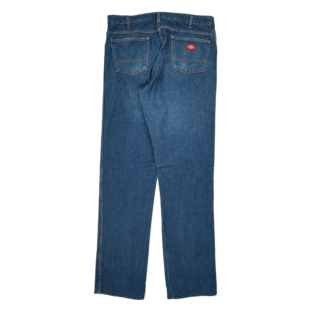 Buy Dickies Jeans - 36W 39L Blue Cotton Refurbished - $22.77 Dickies Jeans - 36W 39L Blue Cotton Refurbished - Thrifted (note: this is a term often used to describe second- refurbished available on Cerqular