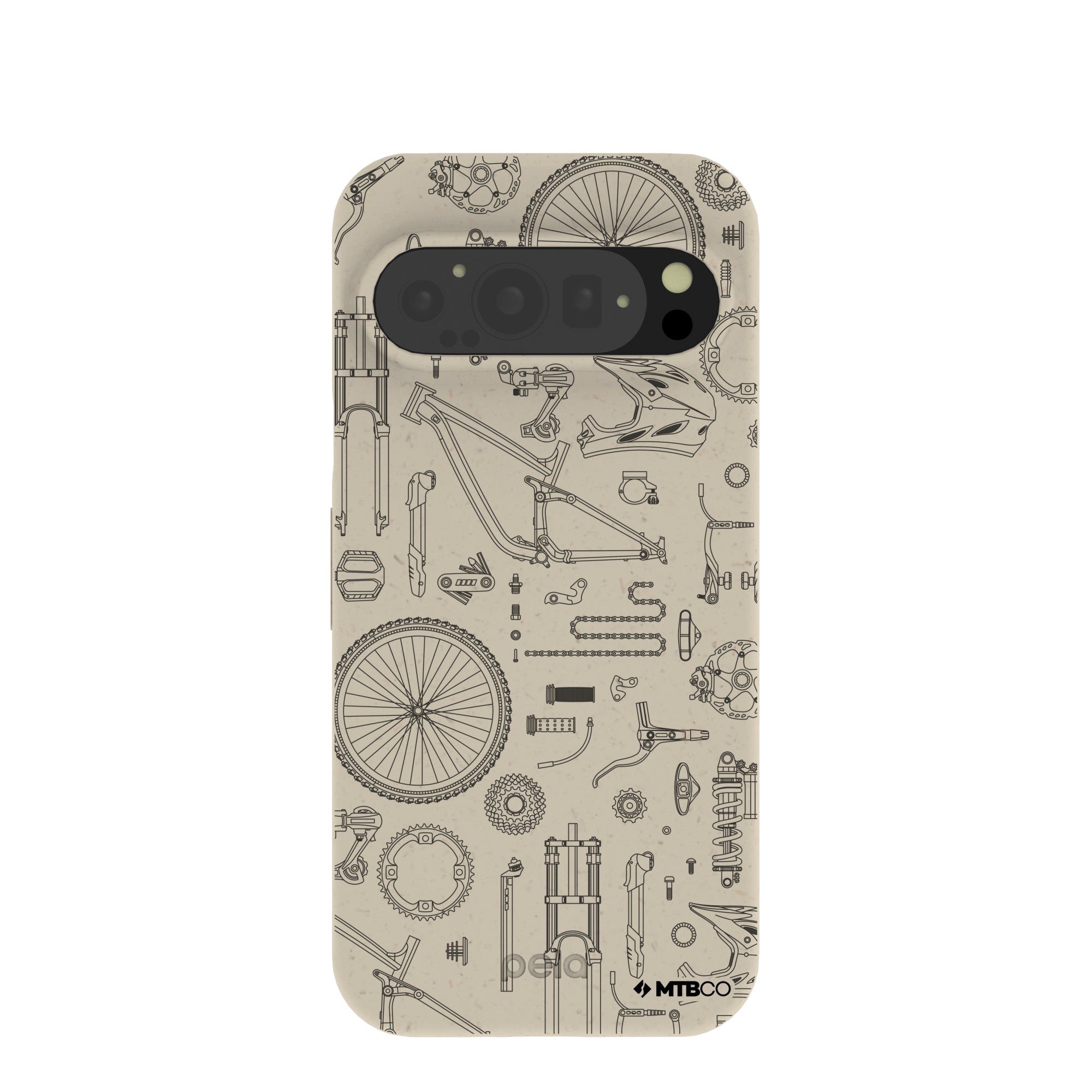 London Fog Changing Gears MTBCO Google Pixel 9/9 Pro Case Refurbished - Pela Case refurbished available on Cerqular