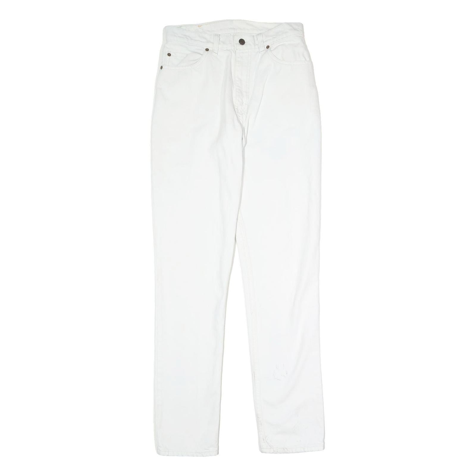 Buy LEVI'S Mens Slim White Jeans Cotton Zip W28 L31 Classic Comfort Everyday Refurbished - $36.39 LEVI'S Mens Slim White Jeans Cotton Zip W28 L31 Classic Comfort Everyday Refurbished - N/A refurbished available on Cerqular