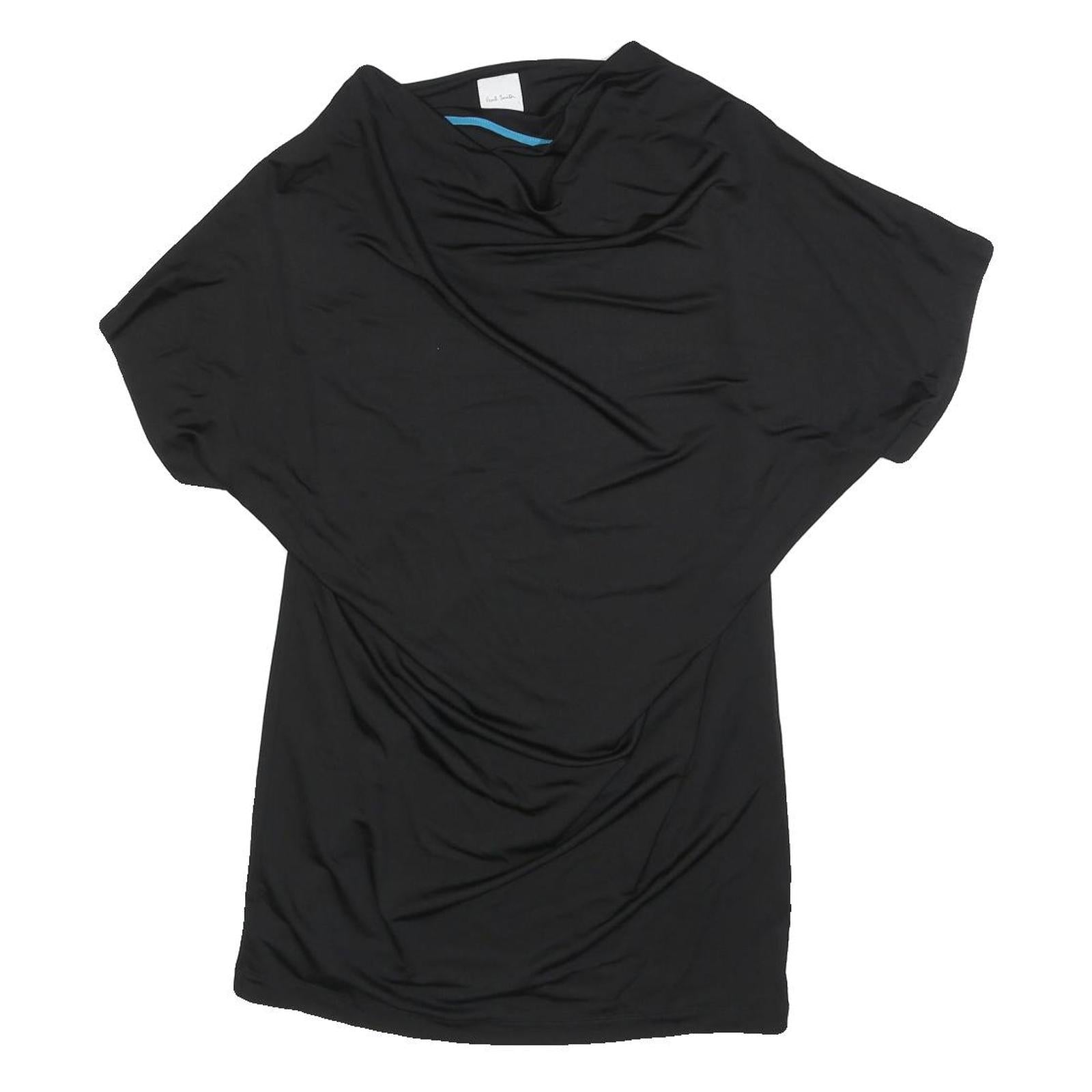 Buy PAUL SMITH Womens Black Basic Short Sleeve Cowl Neck Top M Elegant Comfort Refurbished - $37.69 PAUL SMITH Womens Black Basic Short Sleeve Cowl Neck Top M Elegant Comfort Refurbished - N/A refurbished available on Cerqular