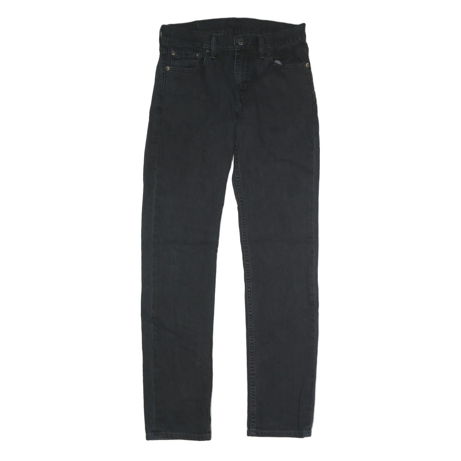 LEVI'S 511 Slim Mens Jeans Black Slim Skinny Denim W30 L32 Classic Zip Fastening Refurbished - N/A refurbished available on Cerqular