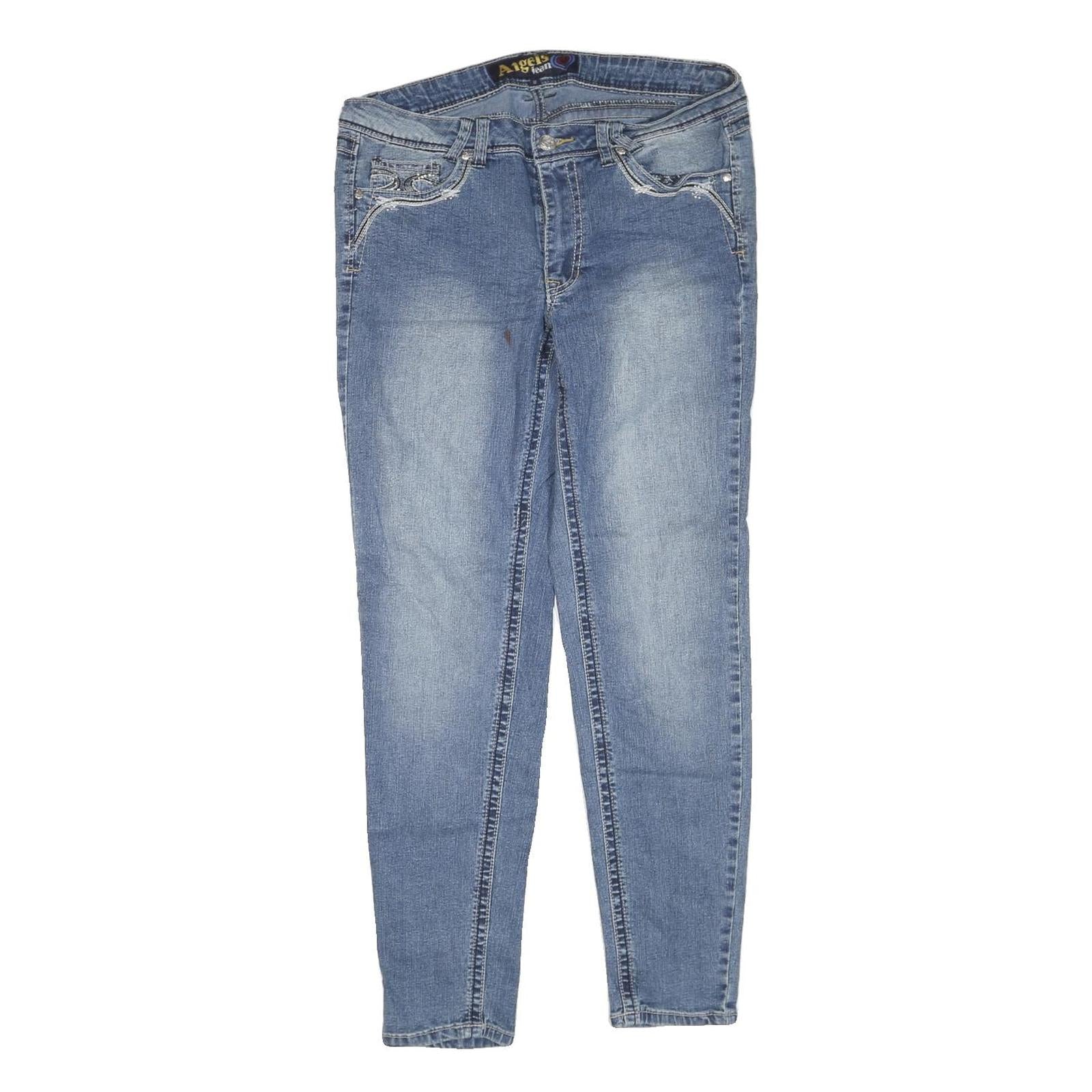 Buy ANGELS Womens Regular Fit Blue Denim Jeans W36 L29 Zip Casual Stylish Refurbished - $20.79 ANGELS Womens Regular Fit Blue Denim Jeans W36 L29 Zip Casual Stylish Refurbished - N/A refurbished available on Cerqular