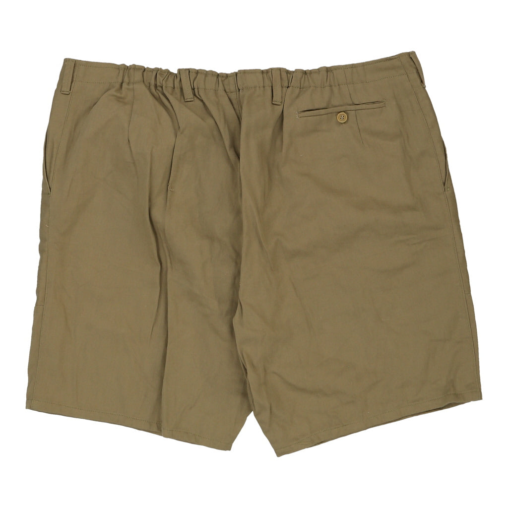 Unbranded Shorts - 48W 9L Beige Cotton Refurbished - Thrifted (note: this is a term often used to describe second- refurbished available on Cerqular