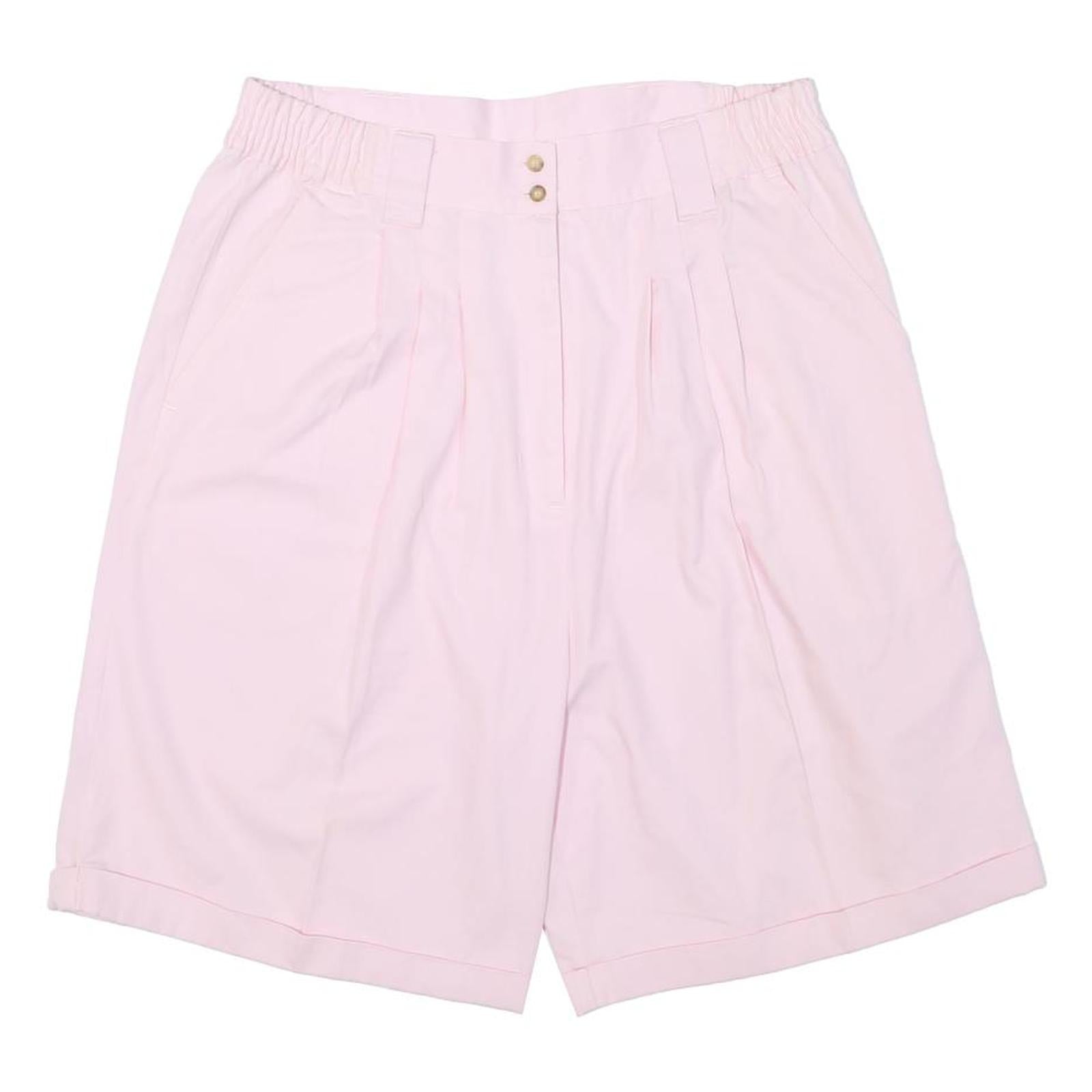 LADY Womens Shorts Pink Casual XL W30 Comfortable Cotton Blend Relaxed Fit Refurbished - N/A refurbished available on Cerqular