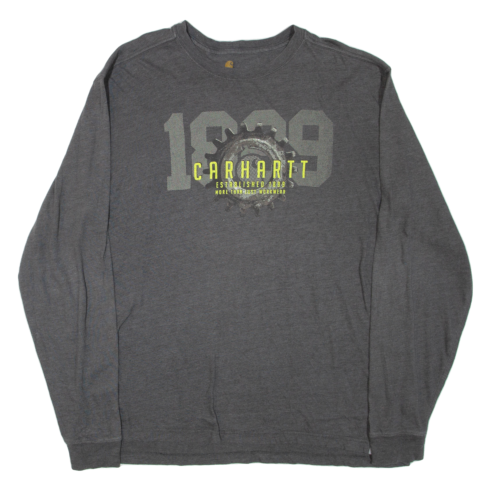 CARHARTT Mens T-Shirt Grey Long Sleeve XL Refurbished - N/A refurbished available on Cerqular
