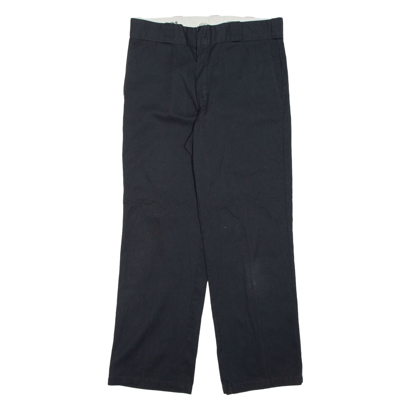 DICKIES Chino Mens Trousers Black Regular Straight W30 L30 Refurbished - N/A refurbished available on Cerqular