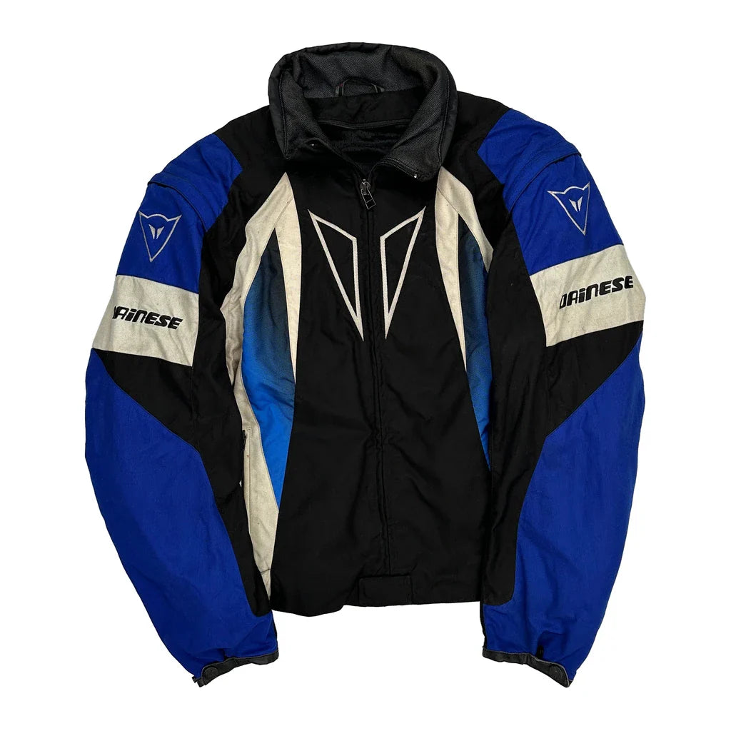 Dainese Jacket - XL White Polyester Refurbished - Thrifted (note: this is a term often used to describe second- refurbished available on Cerqular