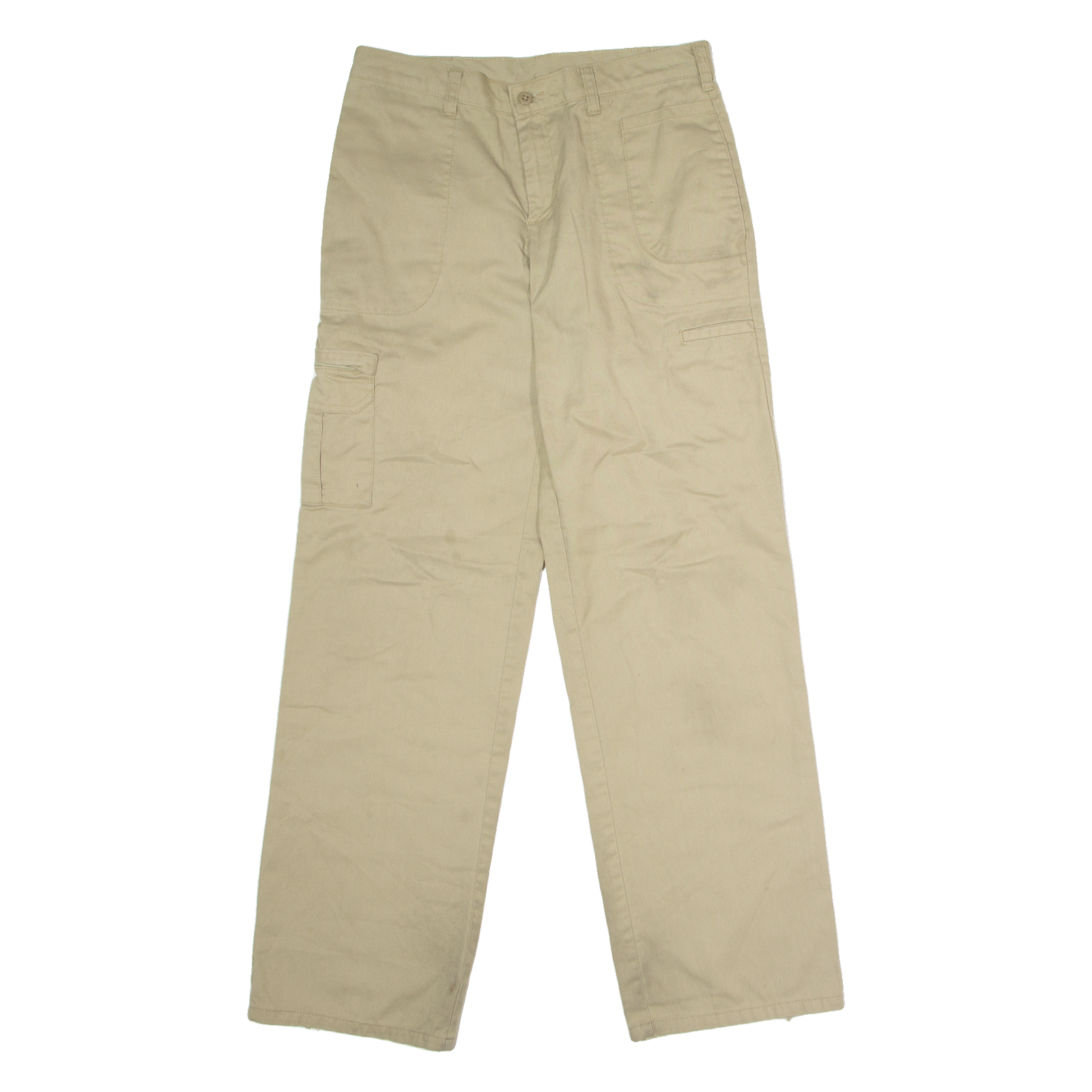 DICKIES Workwear Womens Twill Trousers Beige Regular Straight W30 L32 Refurbished - N/A refurbished available on Cerqular