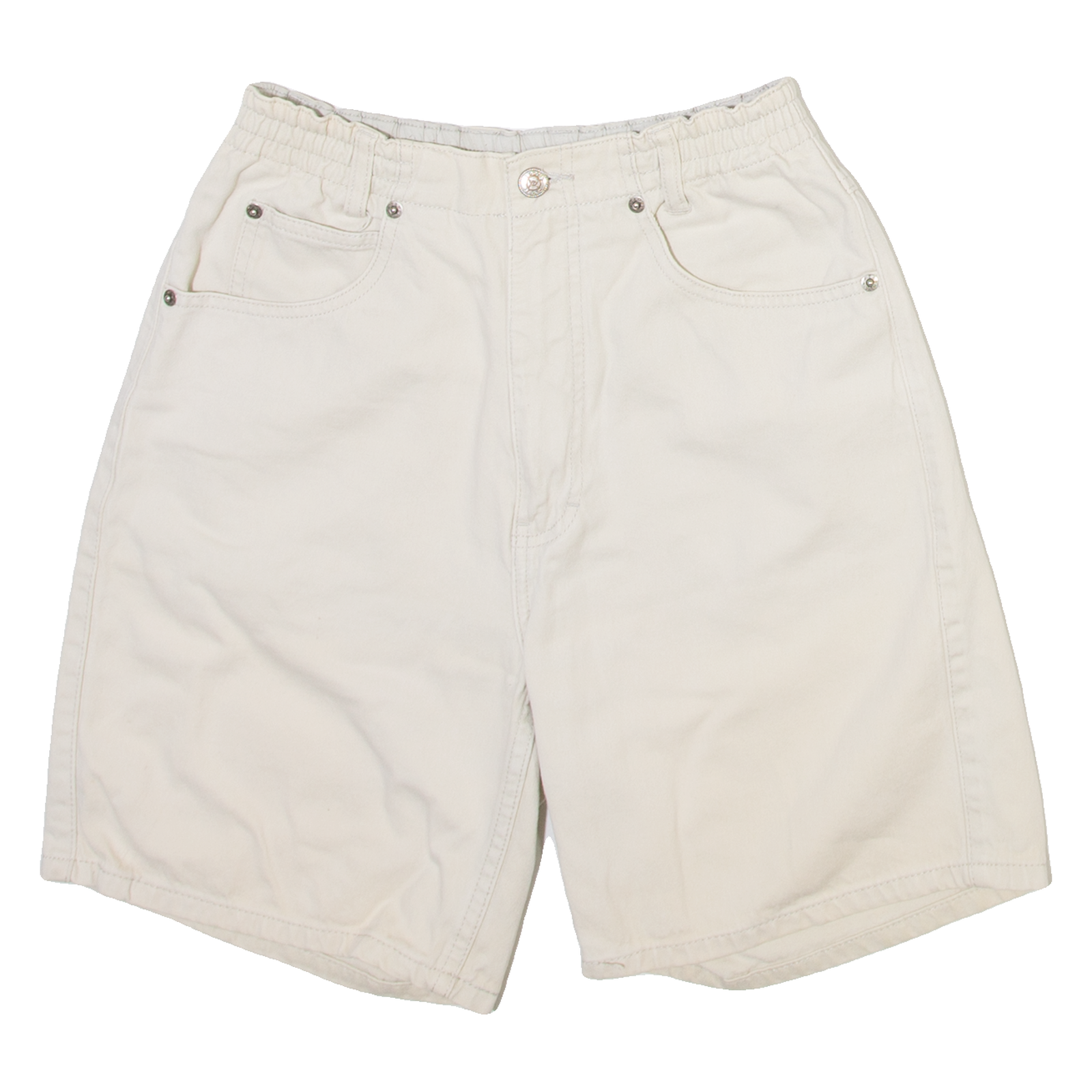 TEDDY'S Womens Casual Shorts Cream XXS W24 Refurbished - N/A refurbished available on Cerqular
