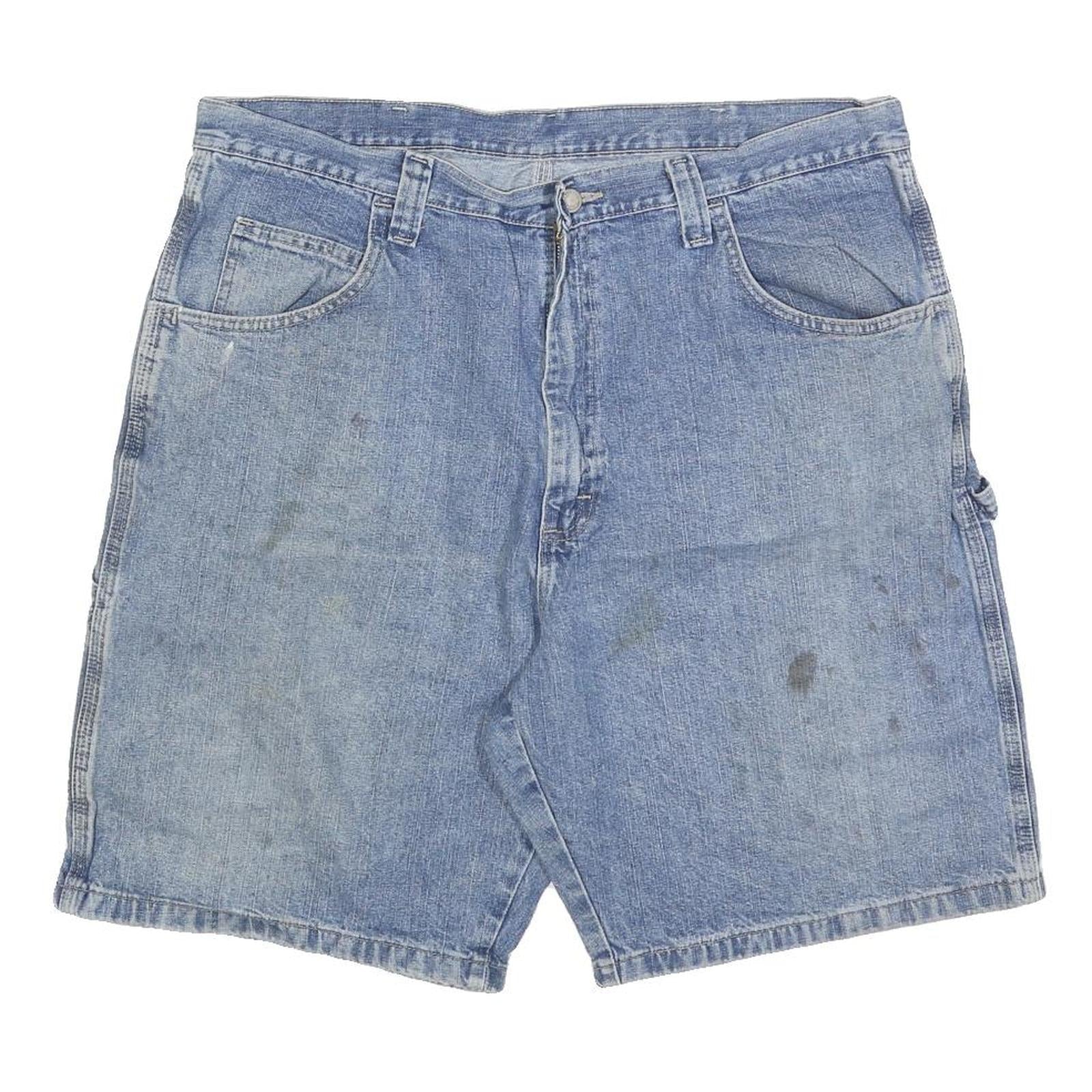Buy WRANGLER Mens Shorts Blue Denim Casual XL W38 Cotton Blend Workwear Refurbished - $18.19 WRANGLER Mens Shorts Blue Denim Casual XL W38 Cotton Blend Workwear Refurbished - N/A refurbished available on Cerqular