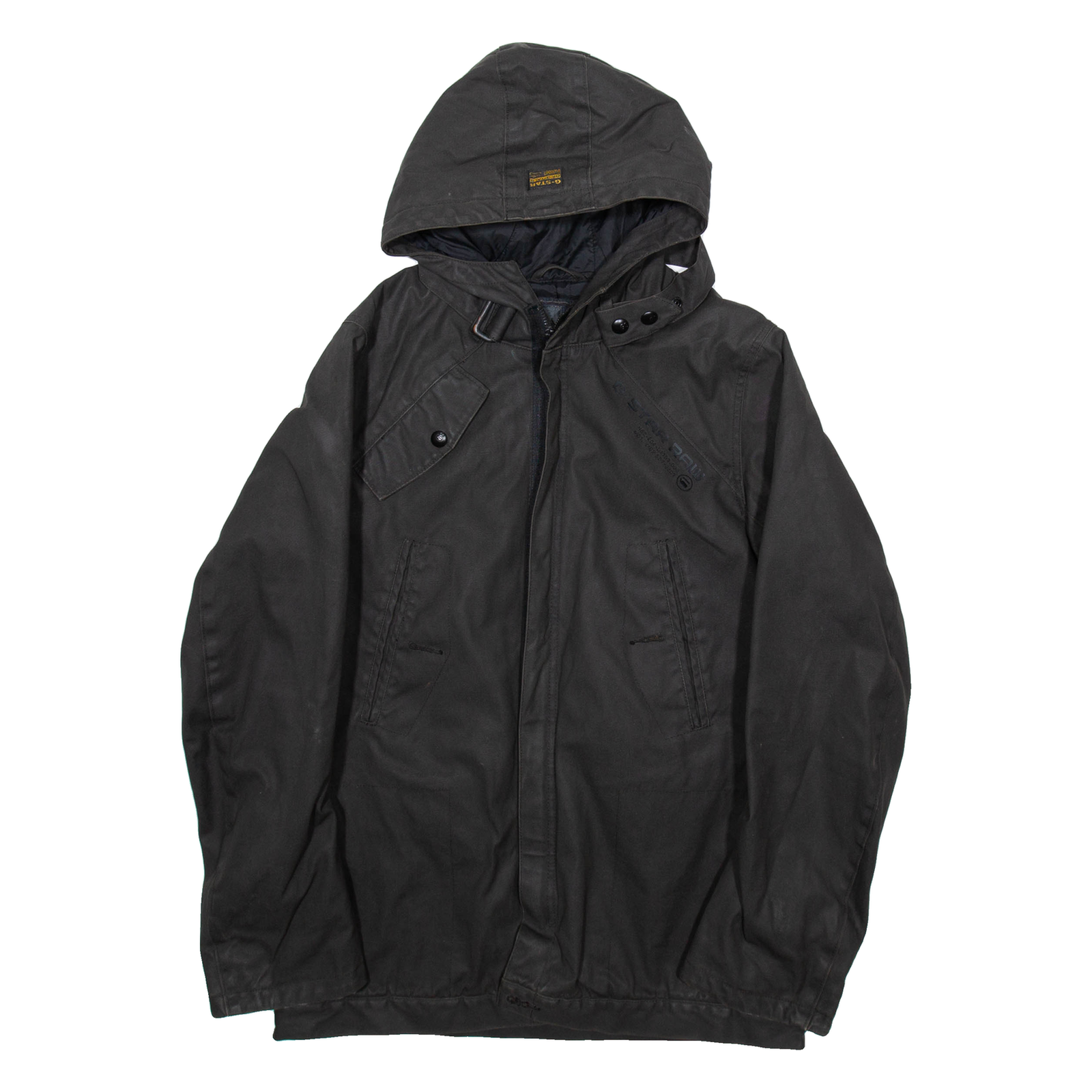 G-STAR Mens Chore Coat Brown Hooded L Refurbished - N/A refurbished available on Cerqular