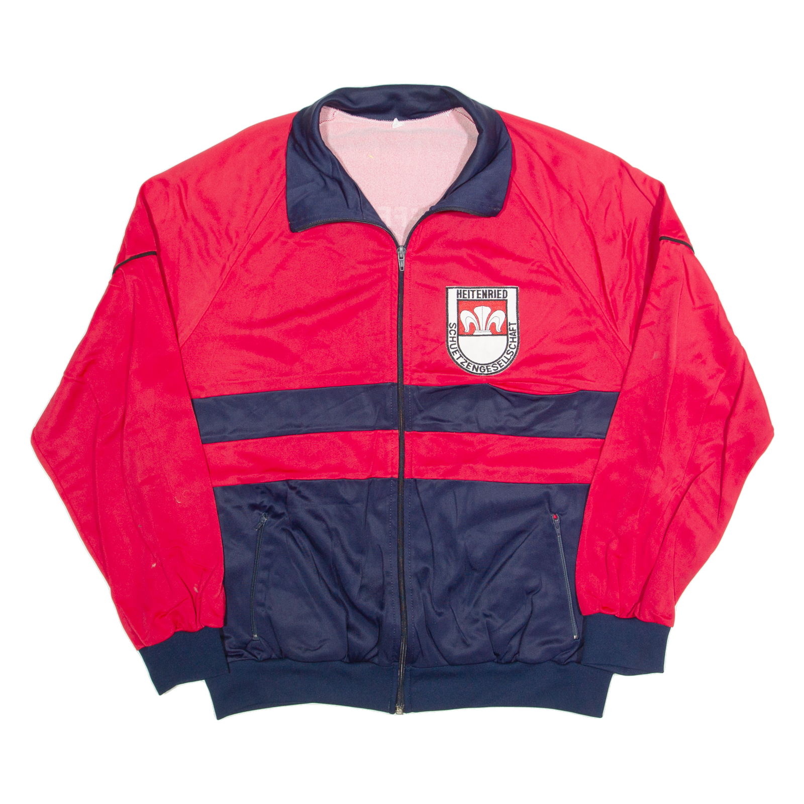 Heitenried Mens Track Jacket Red L Refurbished - N/A refurbished available on Cerqular