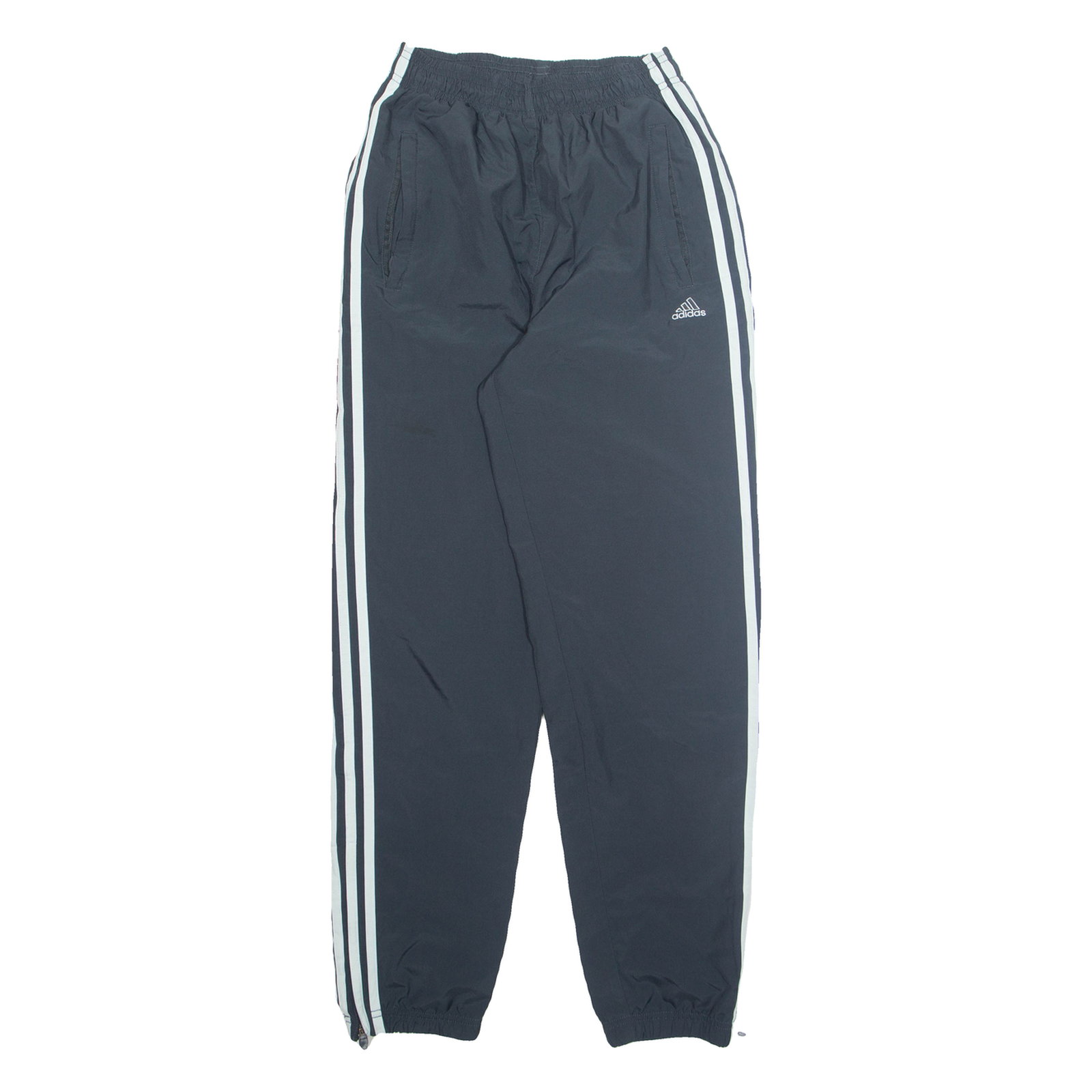 ADIDAS Womens Track Pants Grey Tapered S W22 L29 Refurbished - N/A refurbished available on Cerqular