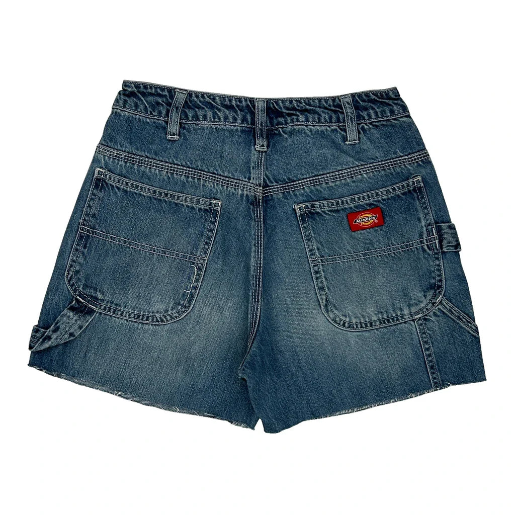 Dickies Denim Shorts - 24W UK 4 Blue Denim Refurbished - Thrifted (note: this is a term often used to describe second- refurbished available on Cerqular