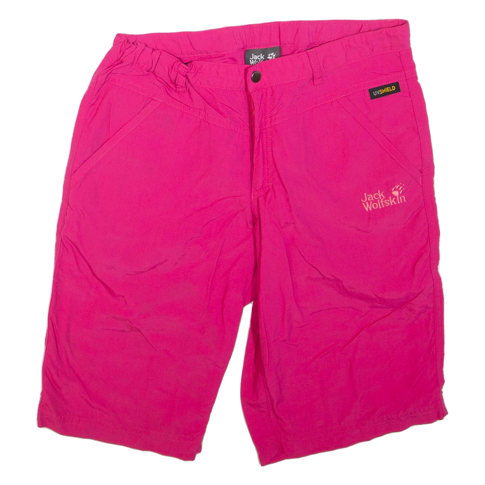 JACK WOLFSKIN Womens Casual Shorts Pink S W28 Refurbished - N/A refurbished available on Cerqular