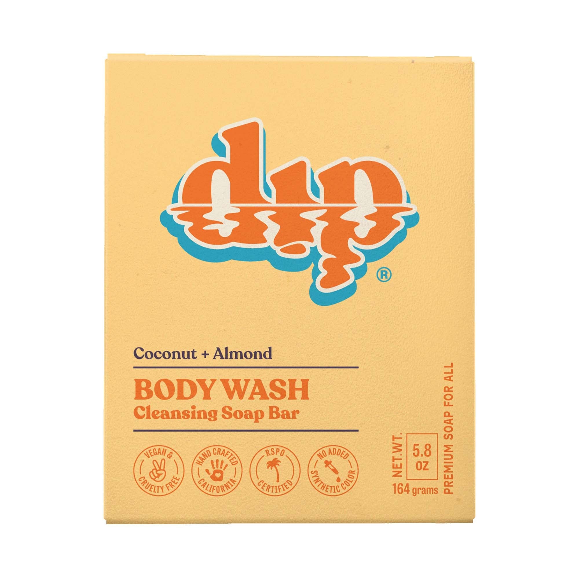 Buy Body Wash Cleansing Soap Bar - Coconut & Almond Refurbished - $14.00 Body Wash Cleansing Soap Bar - Coconut & Almond Refurbished - Dip Sustainable Hair Care refurbished available on Cerqular