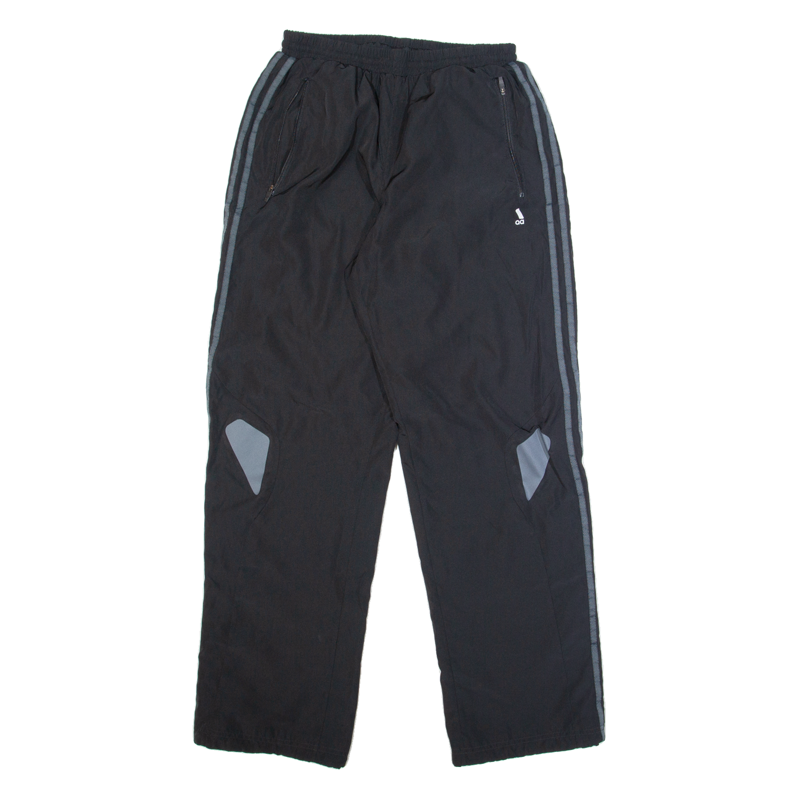 ADIDAS Mens Track Pants Black Straight M W28 L31 Refurbished - N/A refurbished available on Cerqular