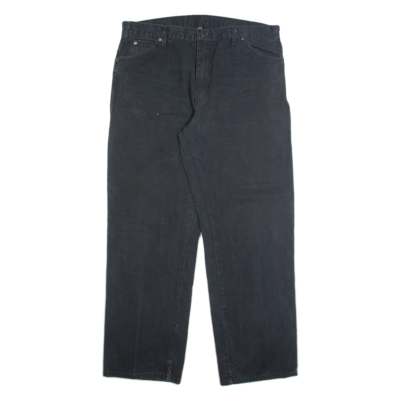 DICKIES Carpenter Cargo Mens Trousers Grey Regular Straight W38 L32 Refurbished - N/A refurbished available on Cerqular
