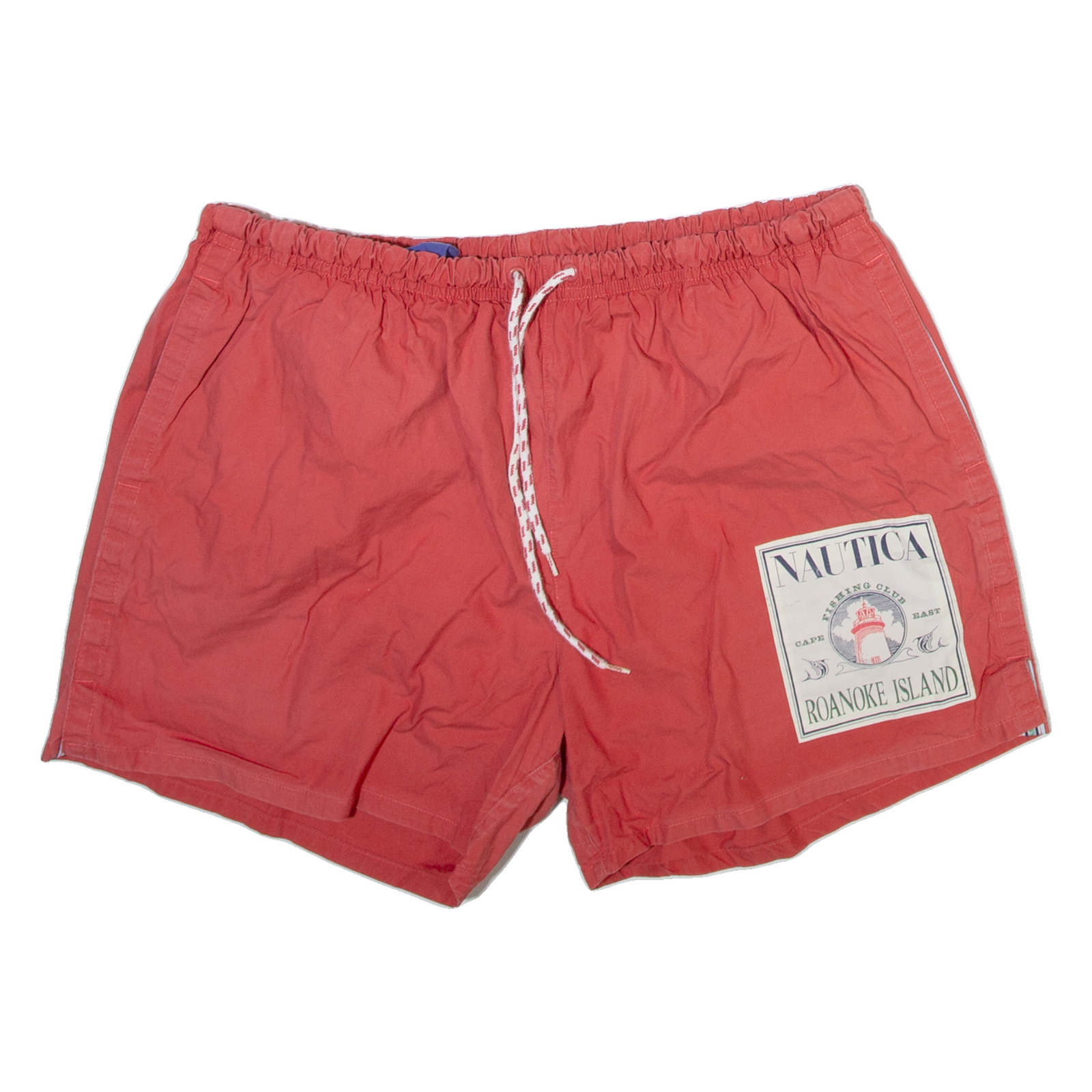 NAUTICA Mens Swimming Shorts Red L W32 Refurbished - N/A refurbished available on Cerqular