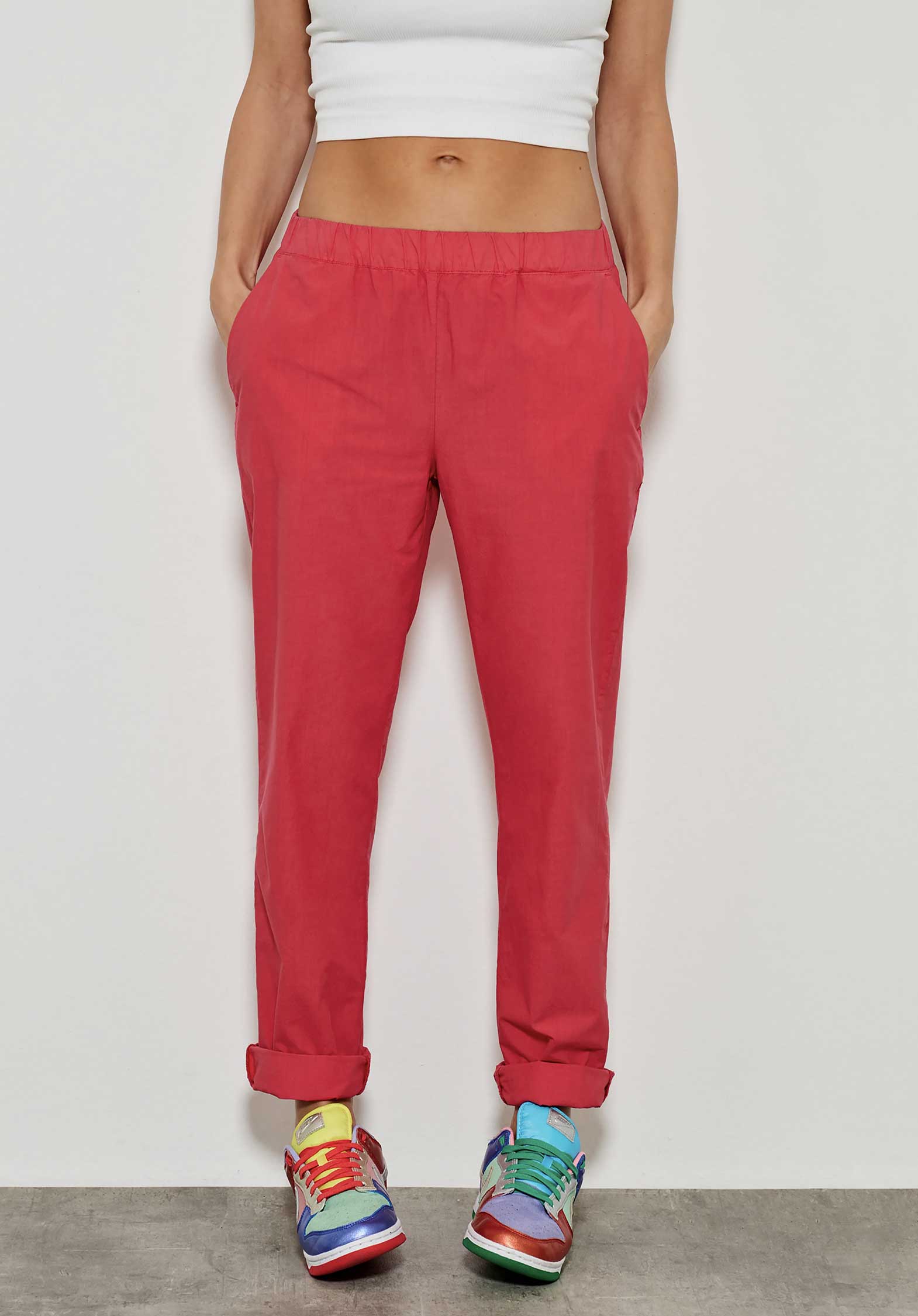 Pants 54589chaya Cherry | Color: CHERRY | Size: 27 Refurbished - N/A (I could not find a well-known brand with this name refurbished available on Cerqular
