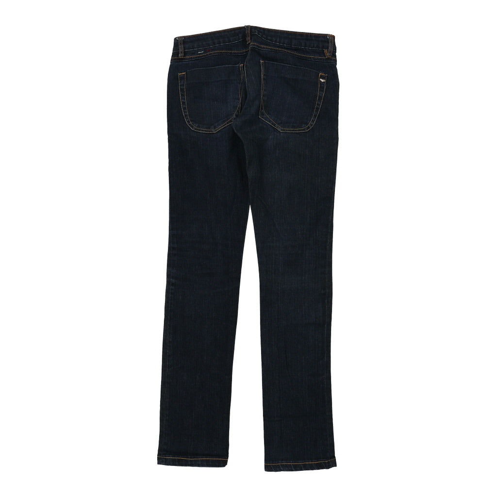 Unbranded Skinny Jeans - 30W UK 6 Dark Wash Cotton Refurbished - Thrifted (note: this is a term often used to describe second- refurbished available on Cerqular