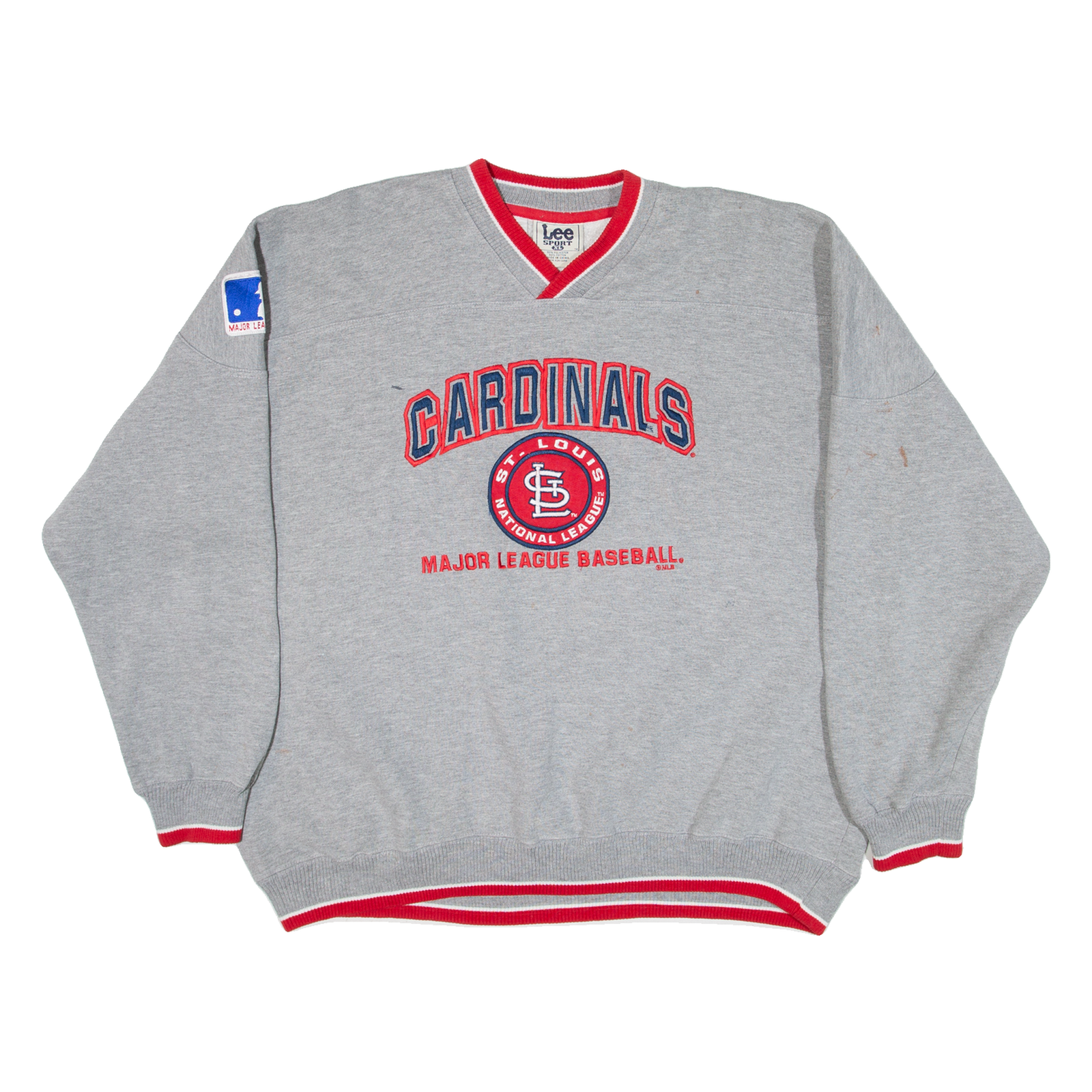 Buy LEESPORT St. Louis Cardinals Mens Sweatshirt Grey V-Neck 90s USA XL Refurbished - $50.69 LEESPORT St. Louis Cardinals Mens Sweatshirt Grey V-Neck 90s USA XL Refurbished - N/A refurbished available on Cerqular