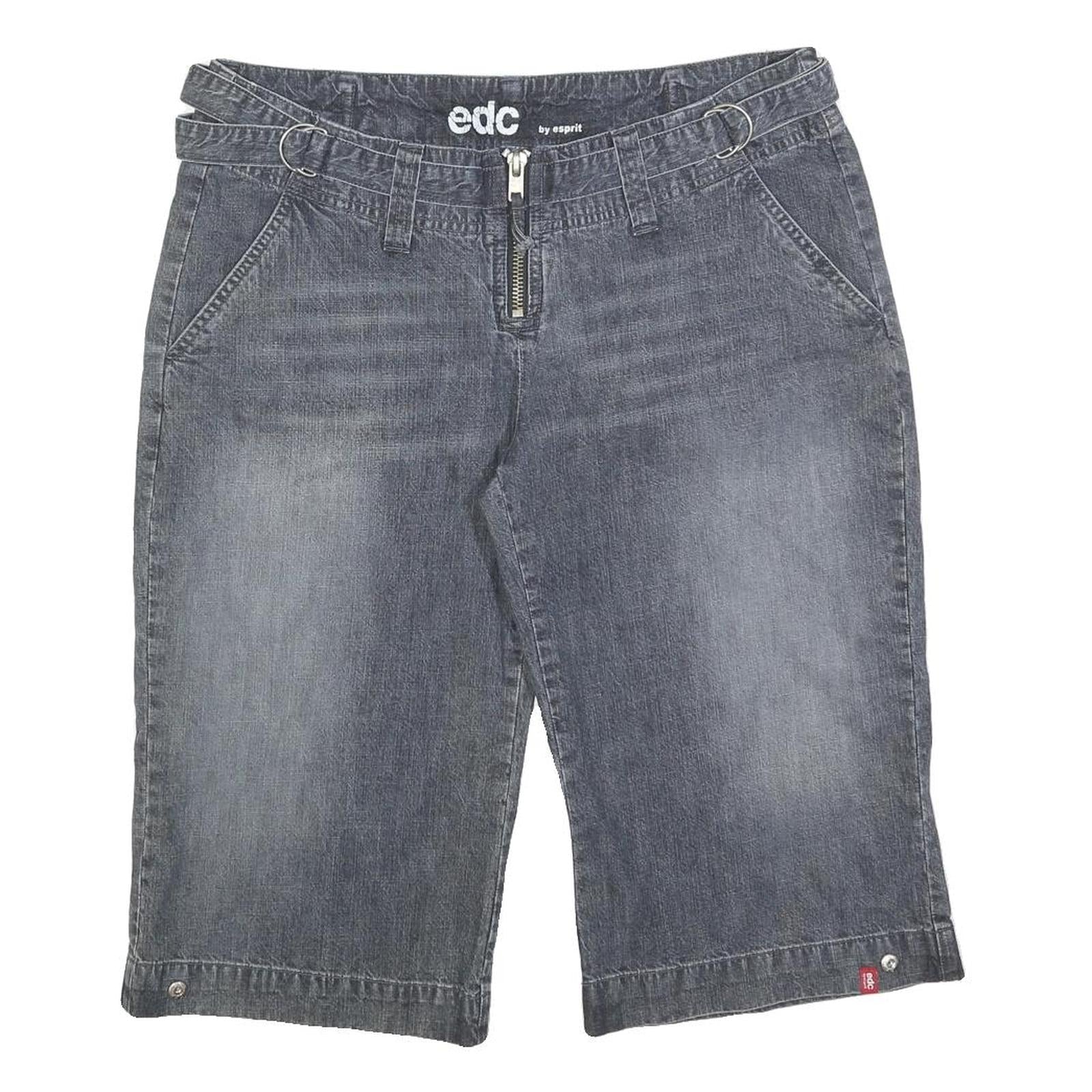 ESPRIT Womens Shorts Blue Casual M W34 Cotton Blend Comfort Fit Stylish Refurbished - N/A refurbished available on Cerqular