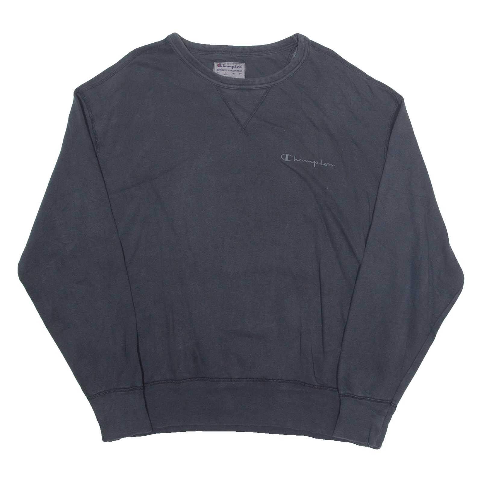 CHAMPION Mens Sweatshirt Blue XL Refurbished - N/A refurbished available on Cerqular
