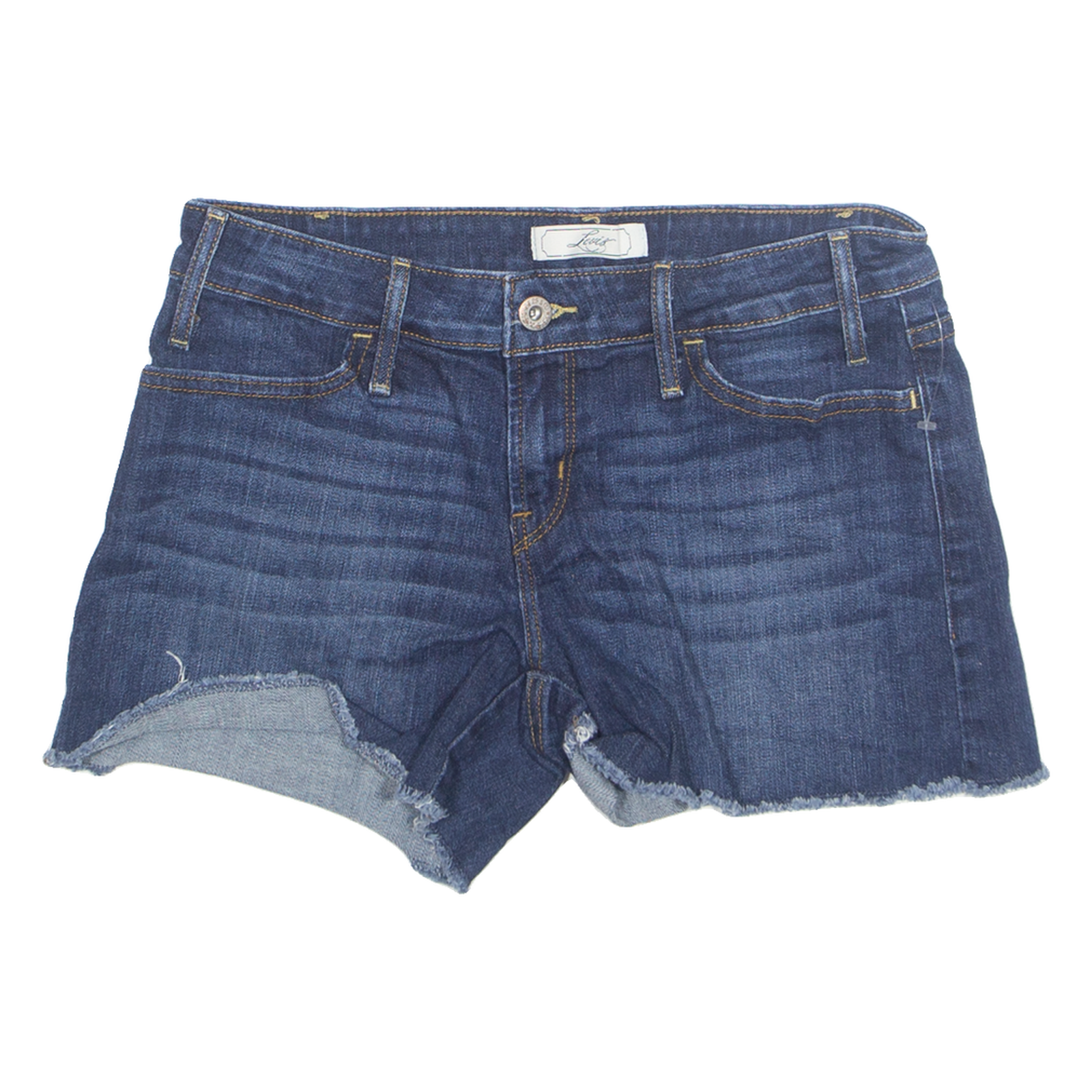 Buy LEVI'S Cut Off Womens Denim Shorts Blue S W29 Refurbished - $23.39 LEVI'S Cut Off Womens Denim Shorts Blue S W29 Refurbished - N/A refurbished available on Cerqular
