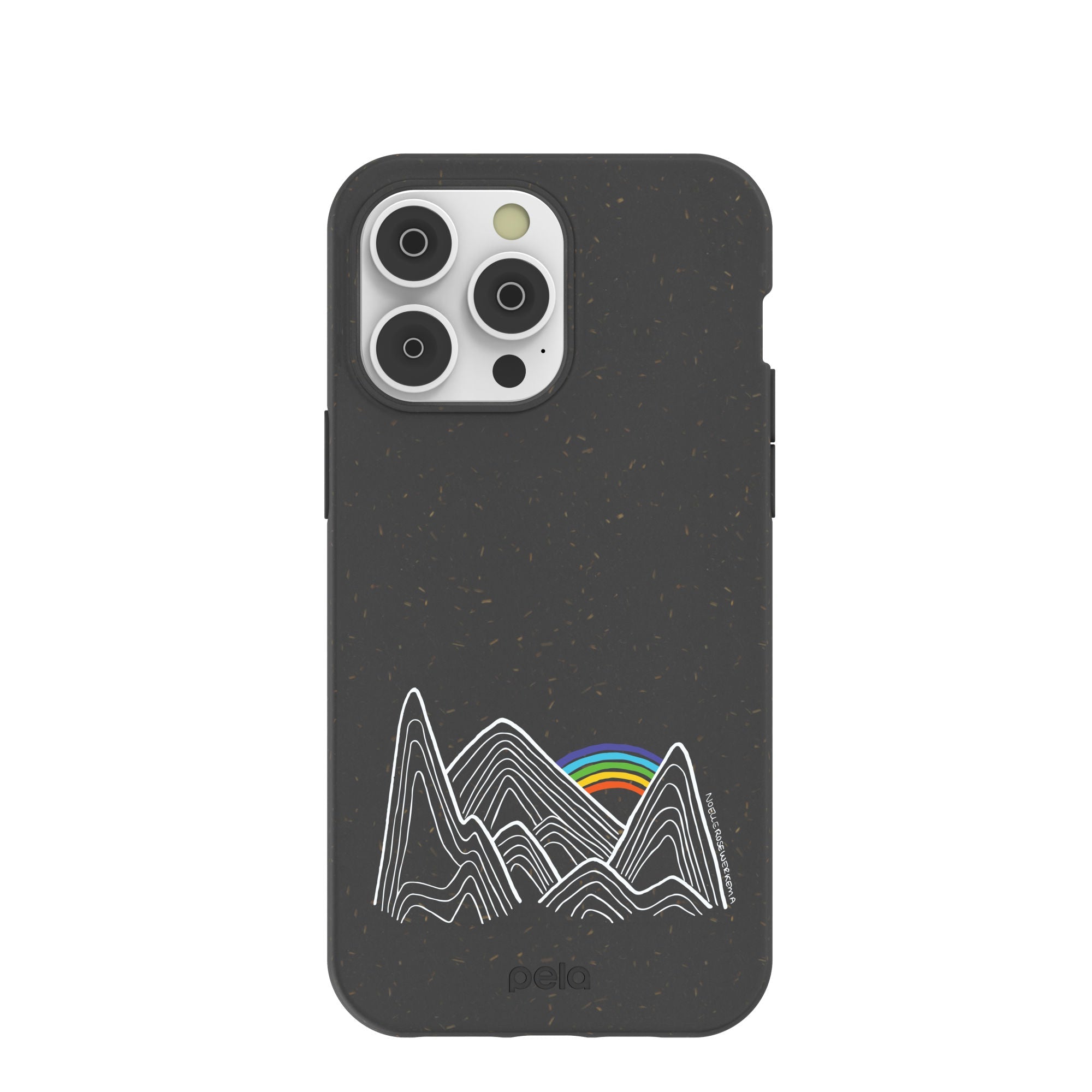 Black Elevation iPhone 14 Pro Max Case Refurbished - Pela Case refurbished available on Cerqular