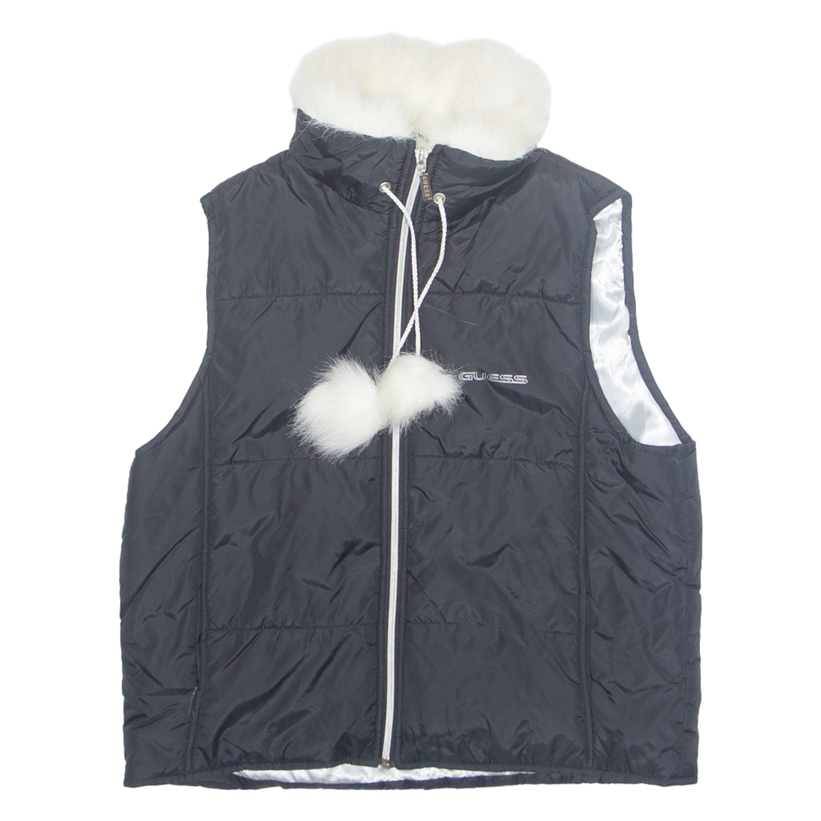 Buy GUESS Womens Puffer Gilet Black M Refurbished - $71.49 GUESS Womens Puffer Gilet Black M Refurbished - N/A refurbished available on Cerqular