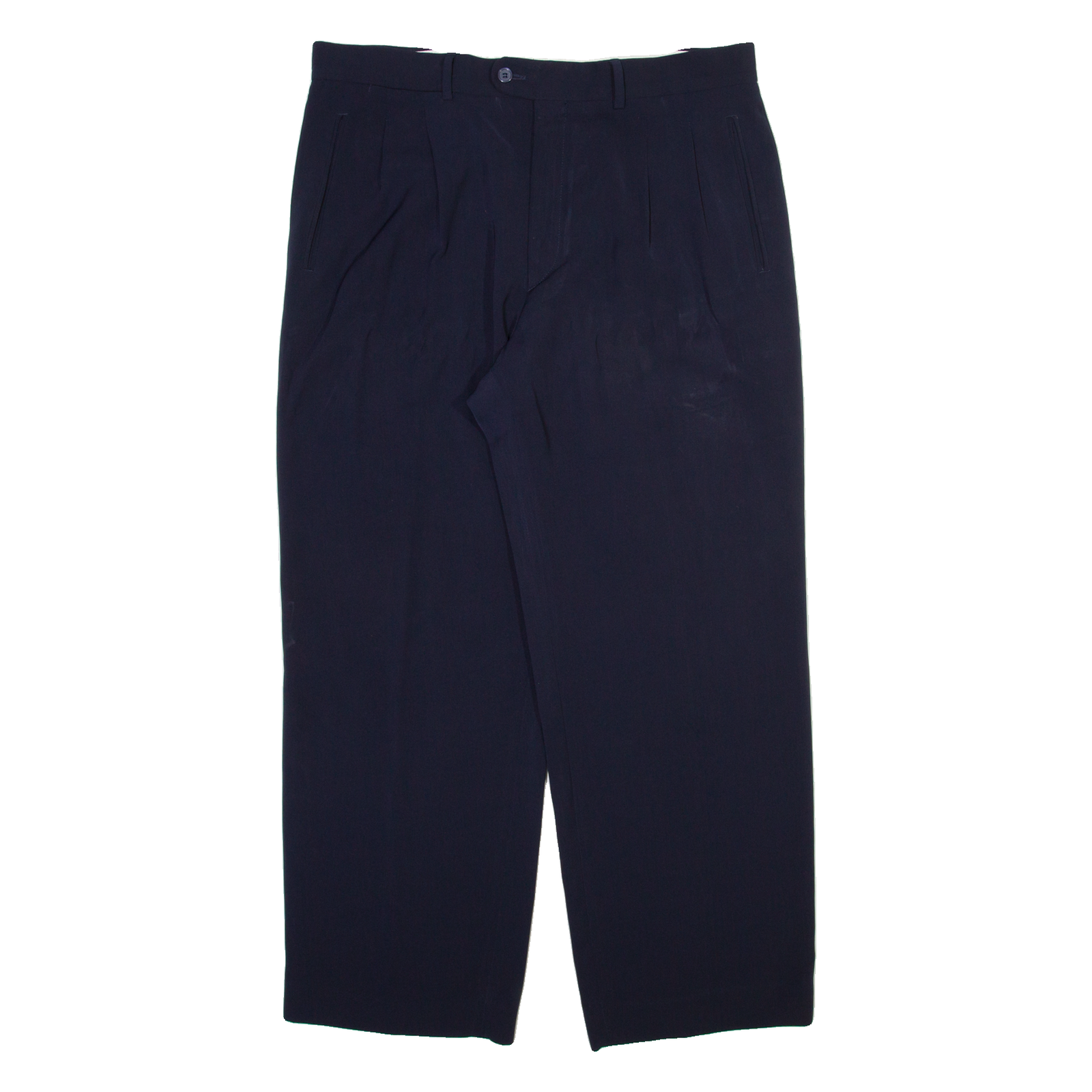 DUSTIN Mens Trousers Blue Relaxed Straight W34 L27 Refurbished - N/A refurbished available on Cerqular