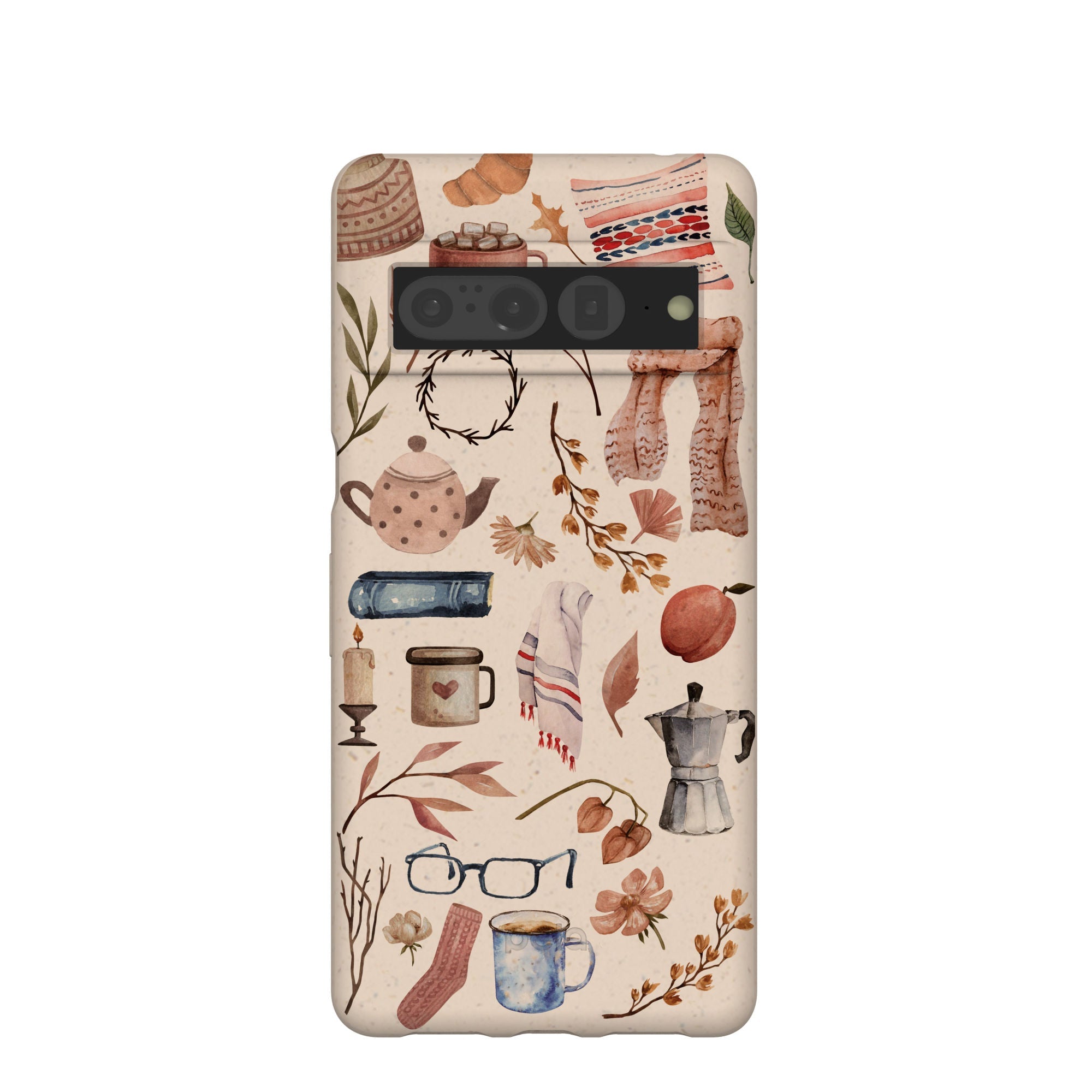 Seashell Creature Comforts Google Pixel 7 Pro Case Refurbished - Pela Case refurbished available on Cerqular