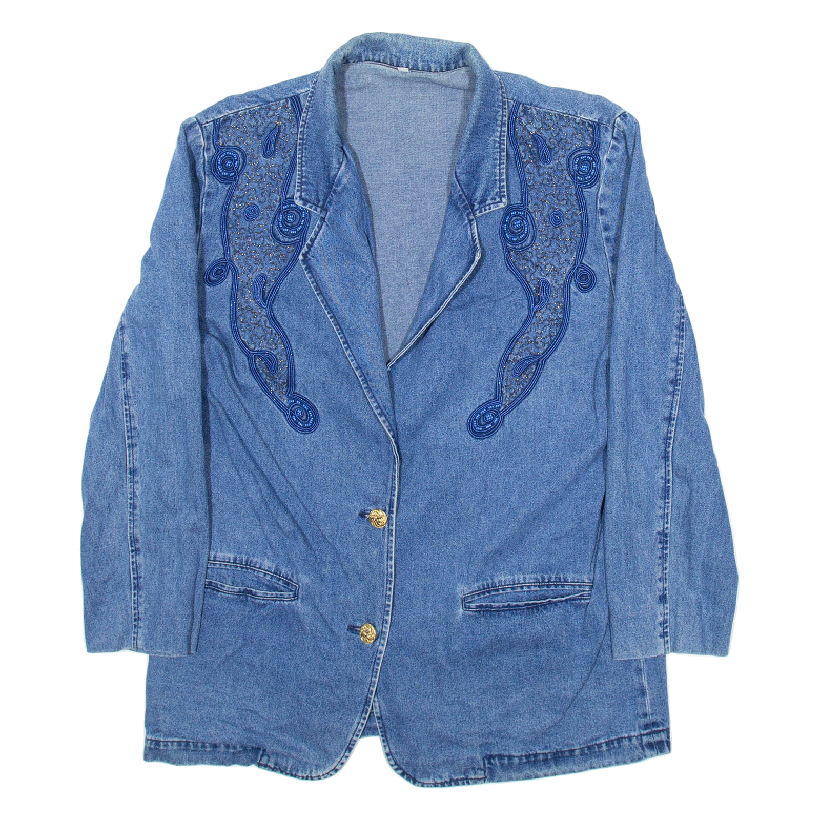 Buy Womens Denim Jacket Blue M Refurbished - $44.19 Womens Denim Jacket Blue M Refurbished - N/A refurbished available on Cerqular