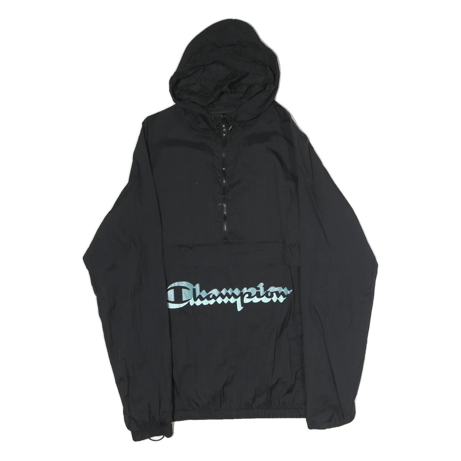 Buy CHAMPION Mens Black Zip Hooded Cotton Jacket L Pullover Casual Sportswear Refurbished - $41.59 CHAMPION Mens Black Zip Hooded Cotton Jacket L Pullover Casual Sportswear Refurbished - N/A refurbished available on Cerqular