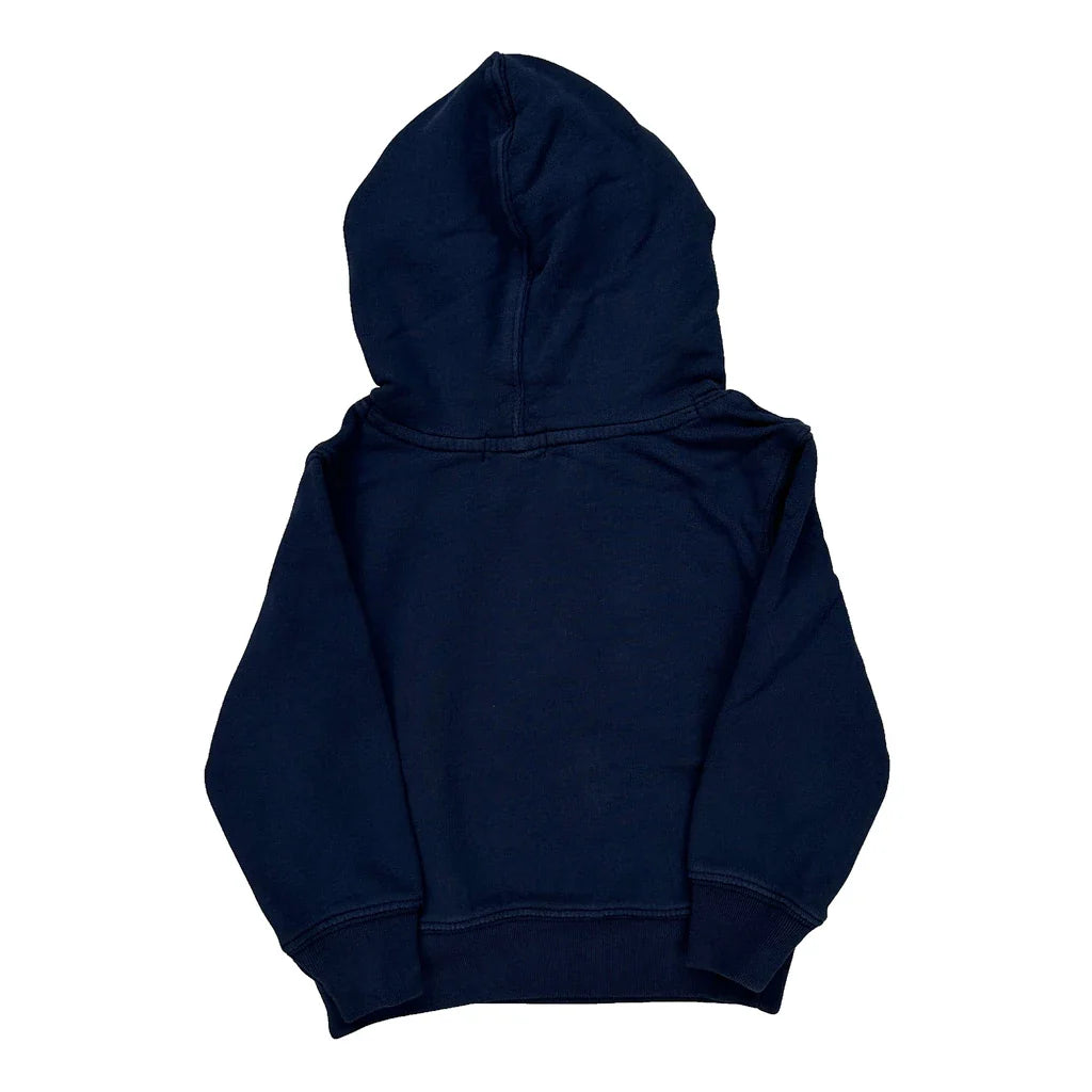 Age 2 Polo By Ralph Lauren Hoodie - 2XS Navy Cotton Refurbished - Thrifted (note: this is a term often used to describe second- refurbished available on Cerqular