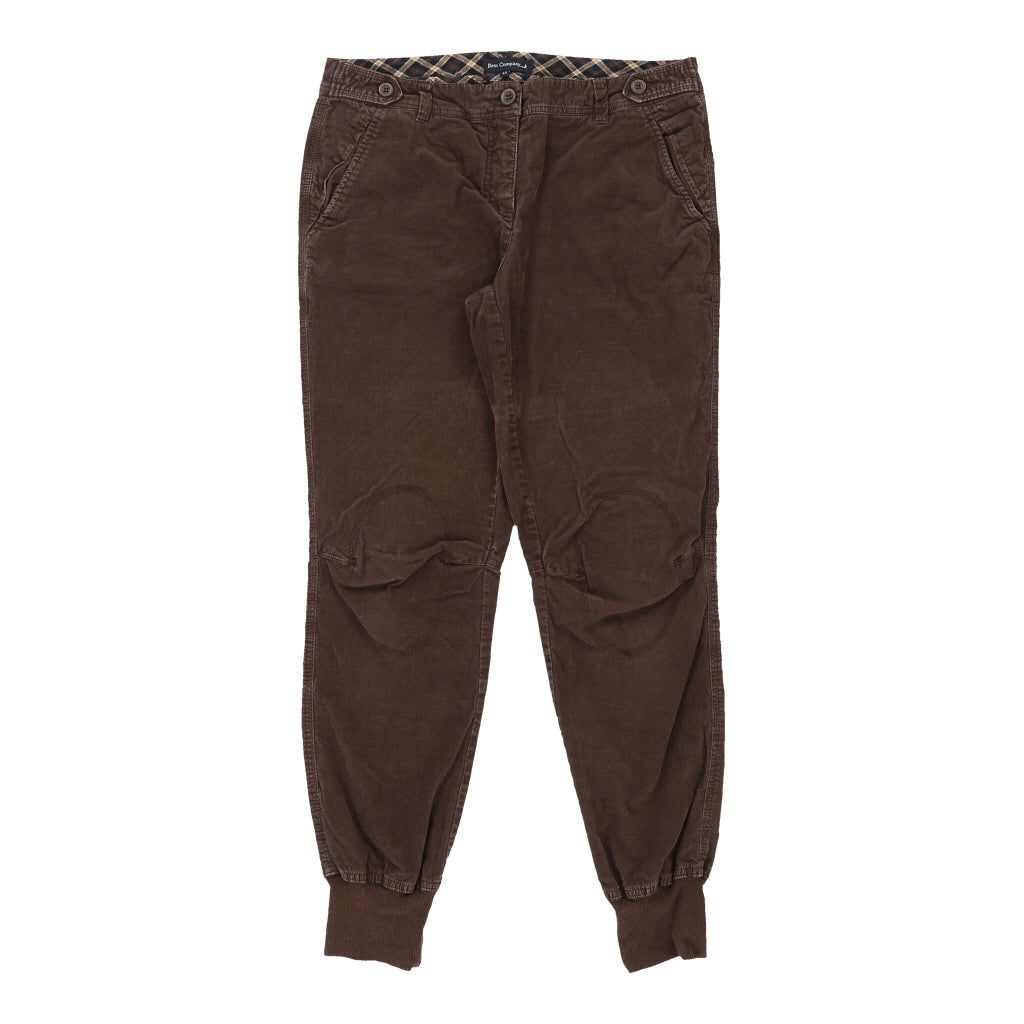Best Company Cord Trousers - 32W UK 10 Brown Cotton Refurbished - Thrifted (note: this is a term often used to describe second- refurbished available on Cerqular