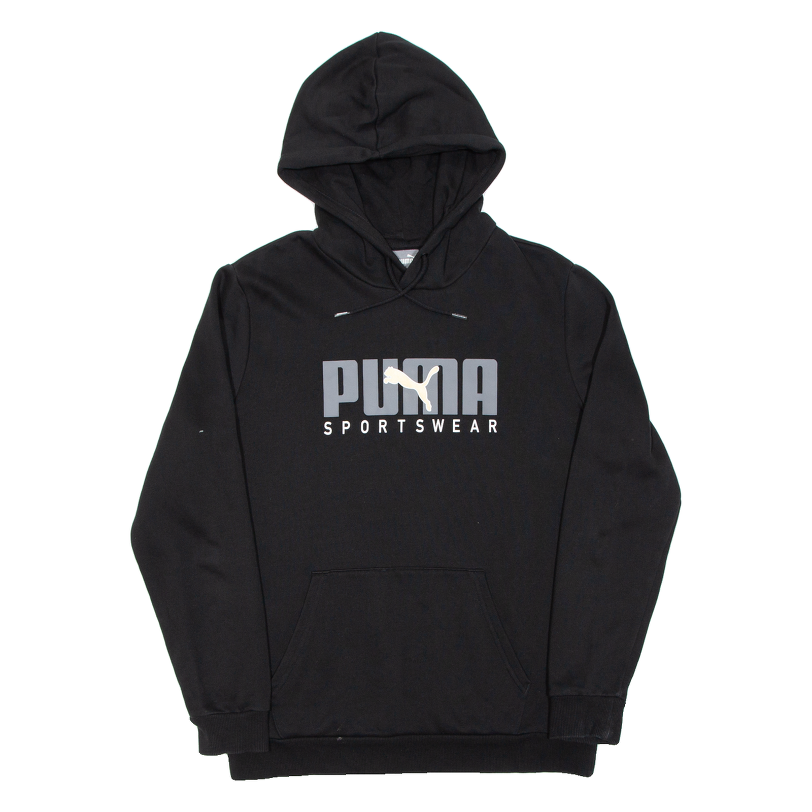 PUMA Mens Black Hoodie M Refurbished - N/A refurbished available on Cerqular